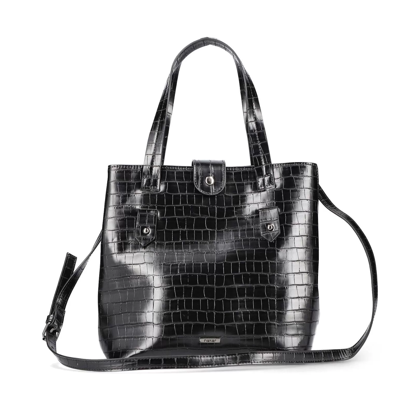 New | Handbag Jet Black Bags