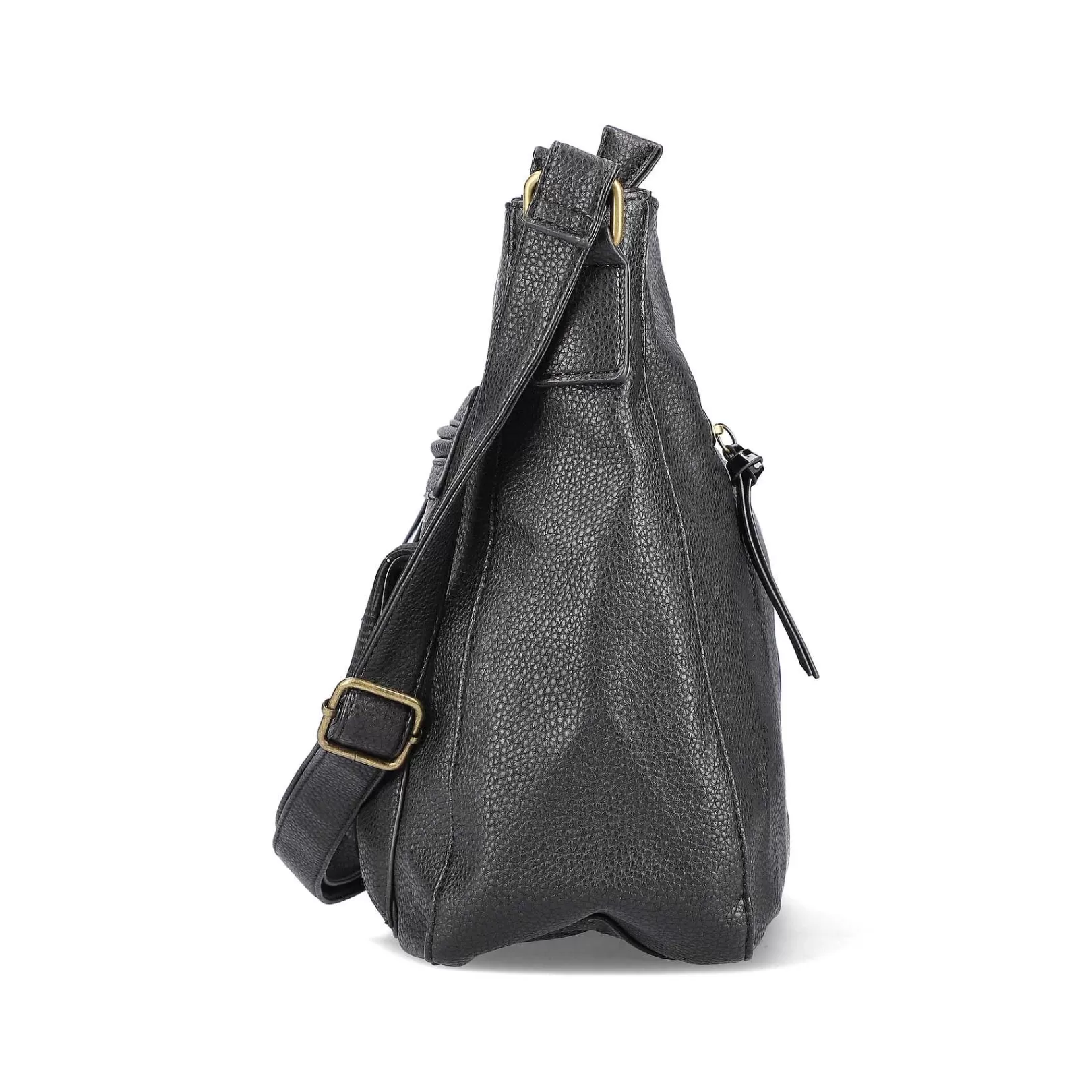 Hot | Handbag Jet Black Bags