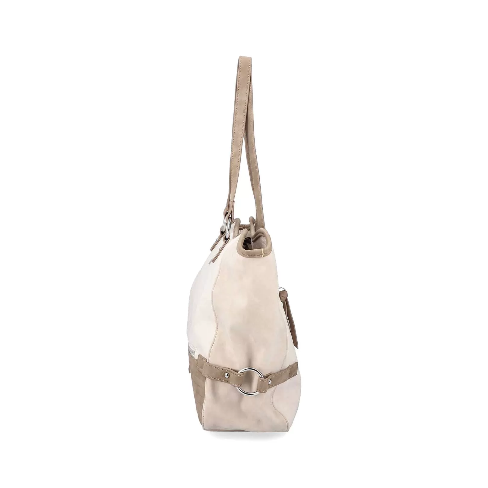 Shop | Shopper Pearl White-Nut Brown-Rose Bags