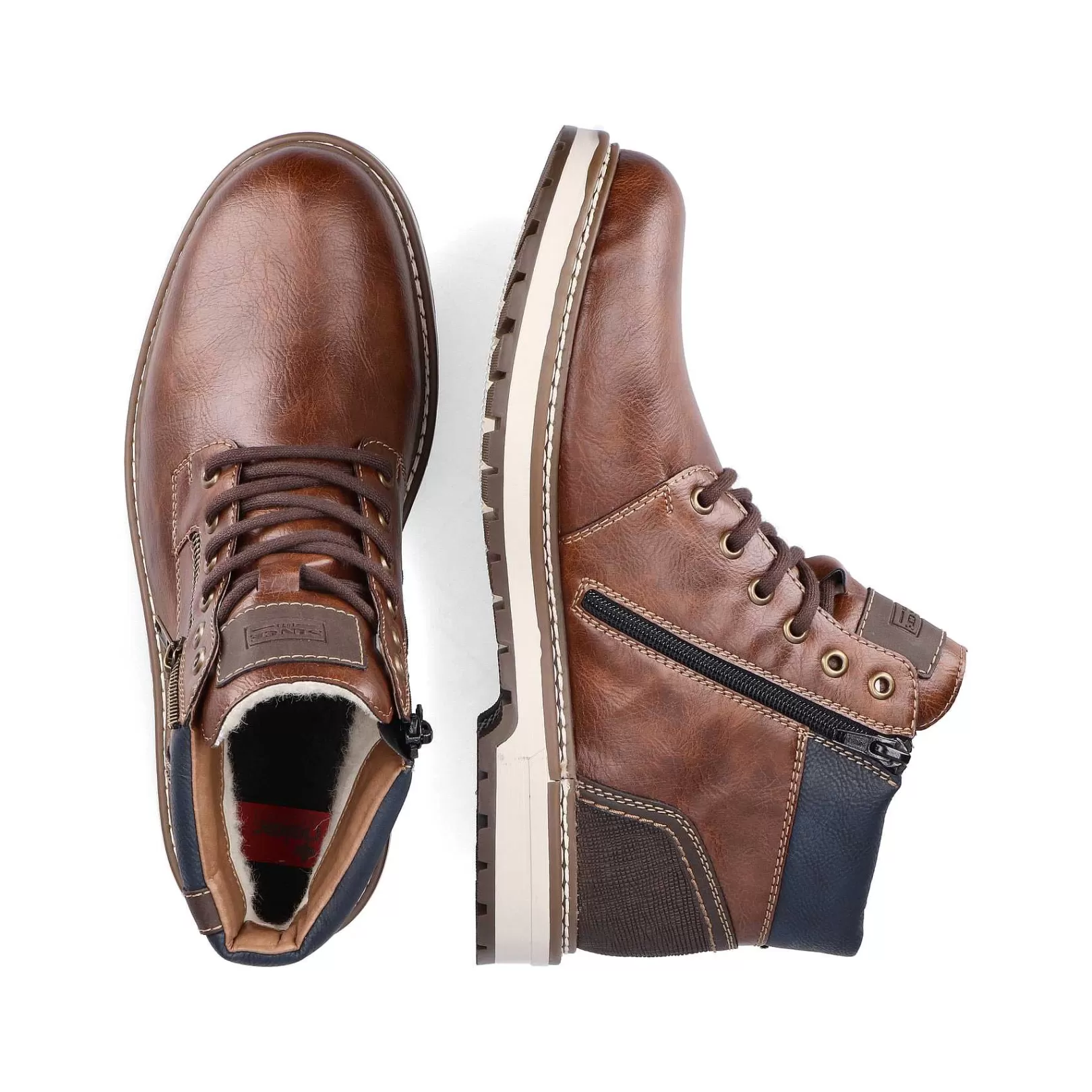 Shop Men'S Corded Boots Chestnut Brown Men'S Boots