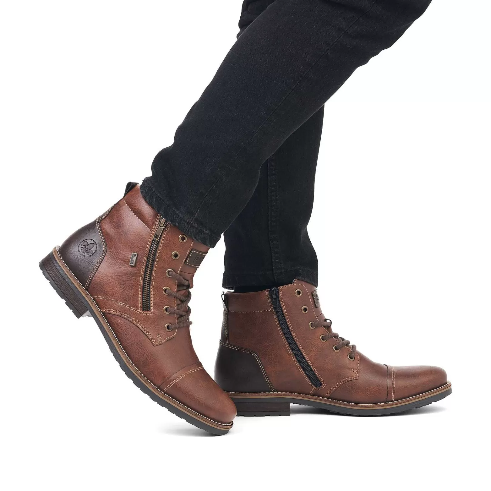 Store Men'S Corded Boots Chocolate Brown Men'S Boots