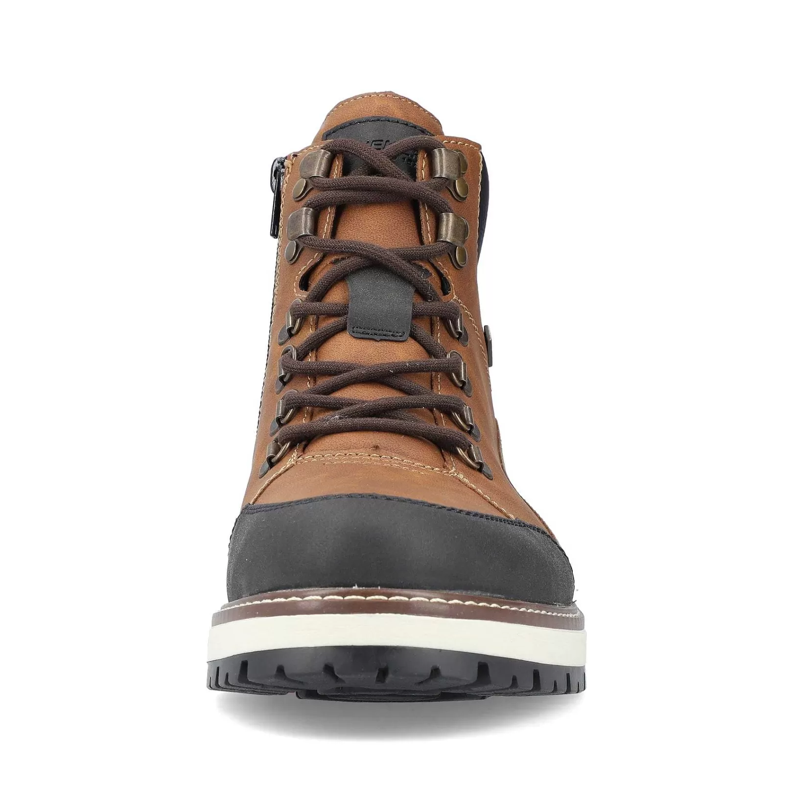 Outlet Men'S Corded Boots Light Brown-Black Men'S Boots