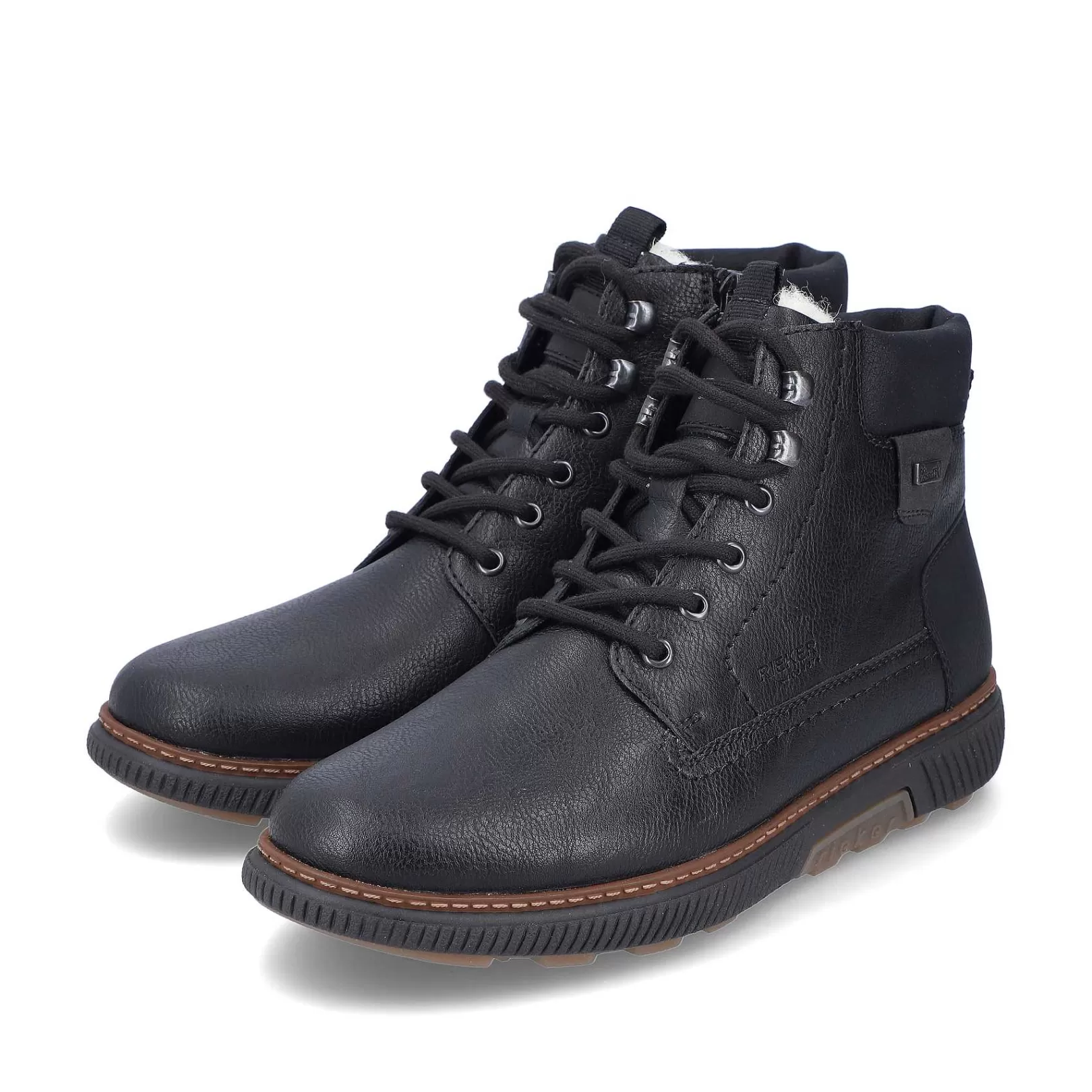 Store Men'S Corded Boots Night Black Men'S Boots