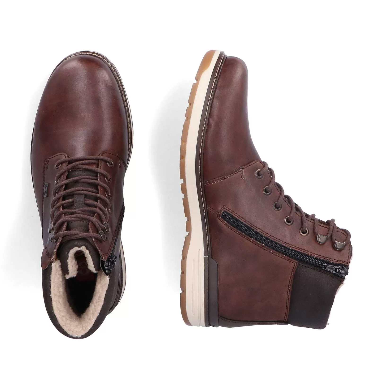 Online Men'S Corded Boots, Nut Brown Men'S Boots