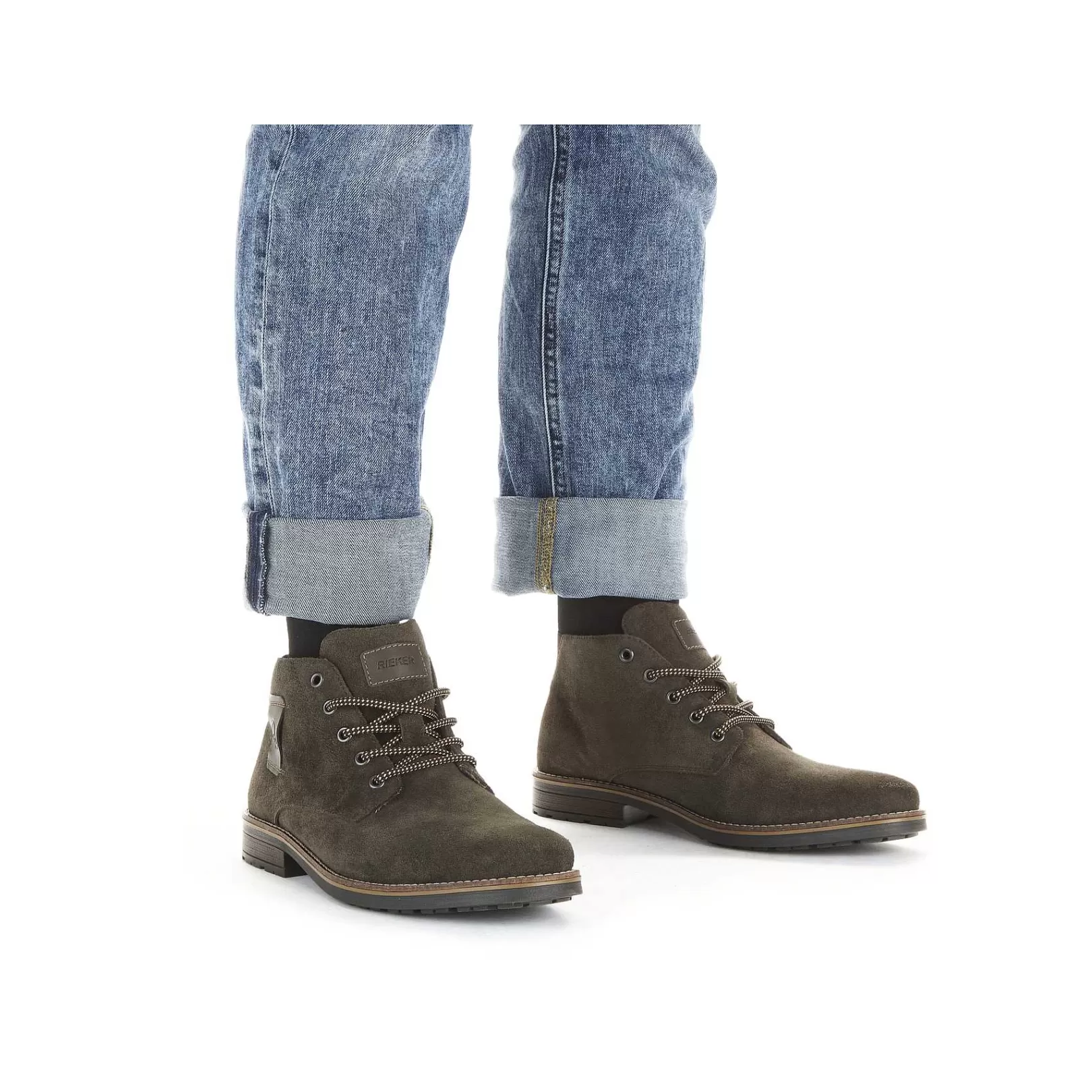 Sale Men'S Corded Boots, Nut Brown Men'S Boots