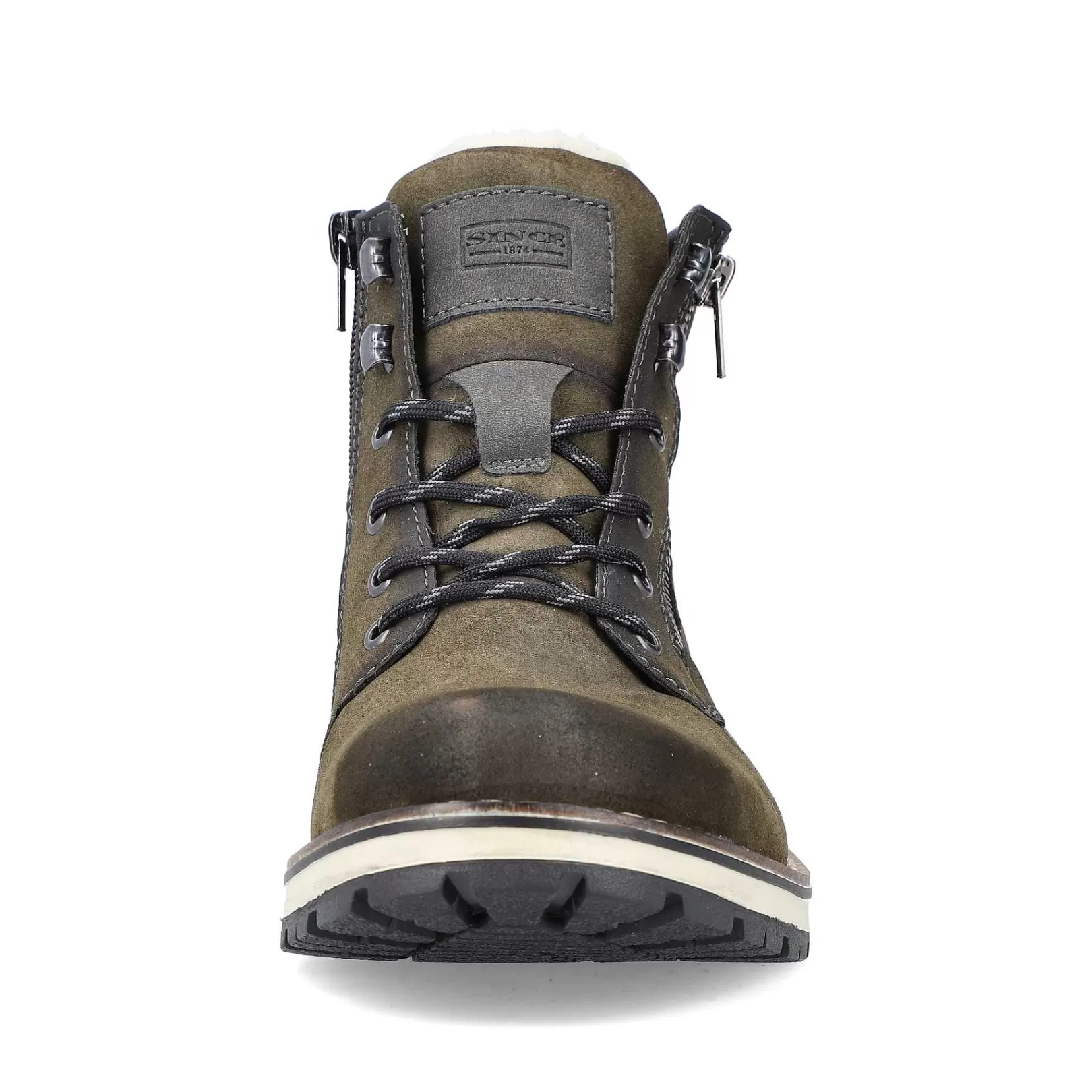 Store Men'S Corded Boots Olive Green Men'S Boots