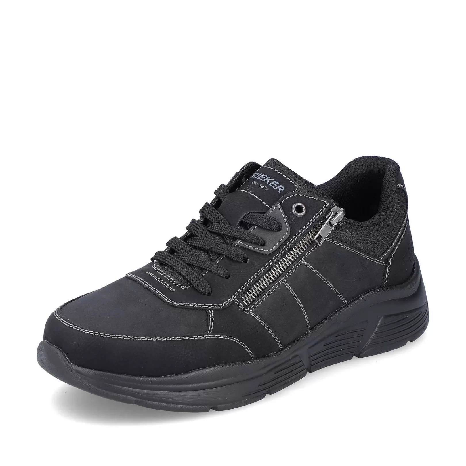 Shop Men'S Lace-Up Shoes Asphalt Black Men'S Low Shoes & Slippers