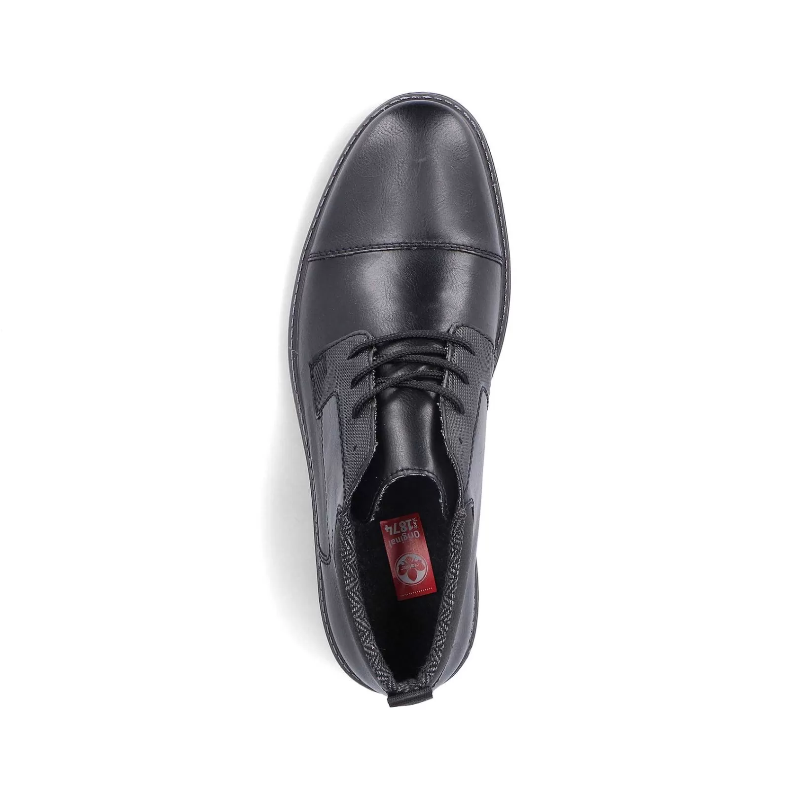 Fashion Men'S Lace-Up Shoes Glossy Black Men'S Low Shoes & Slippers