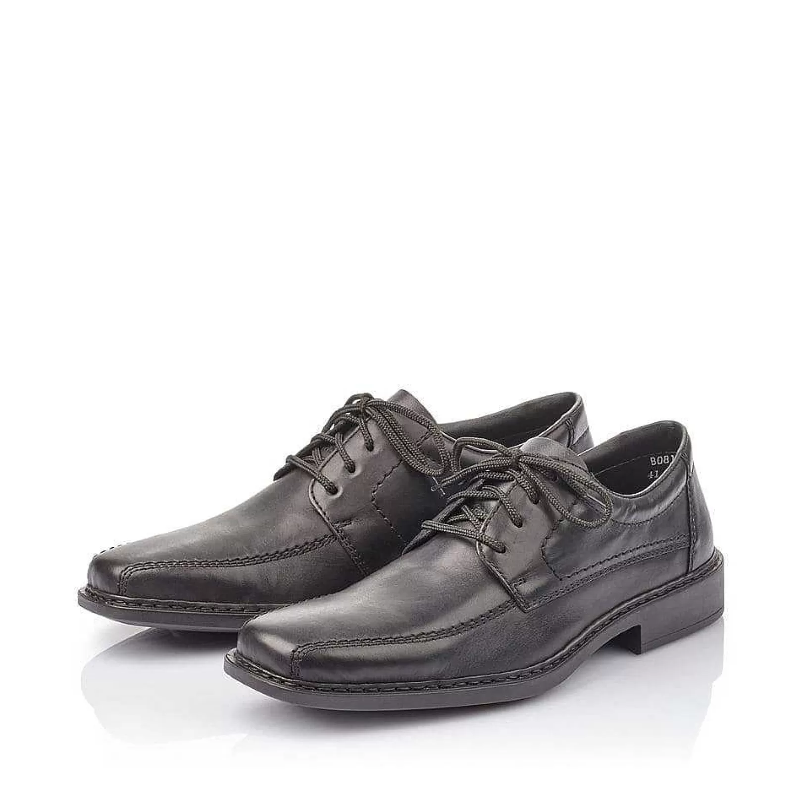 Fashion Men'S Lace-Up Shoes Glossy Black Men'S Business Shoes