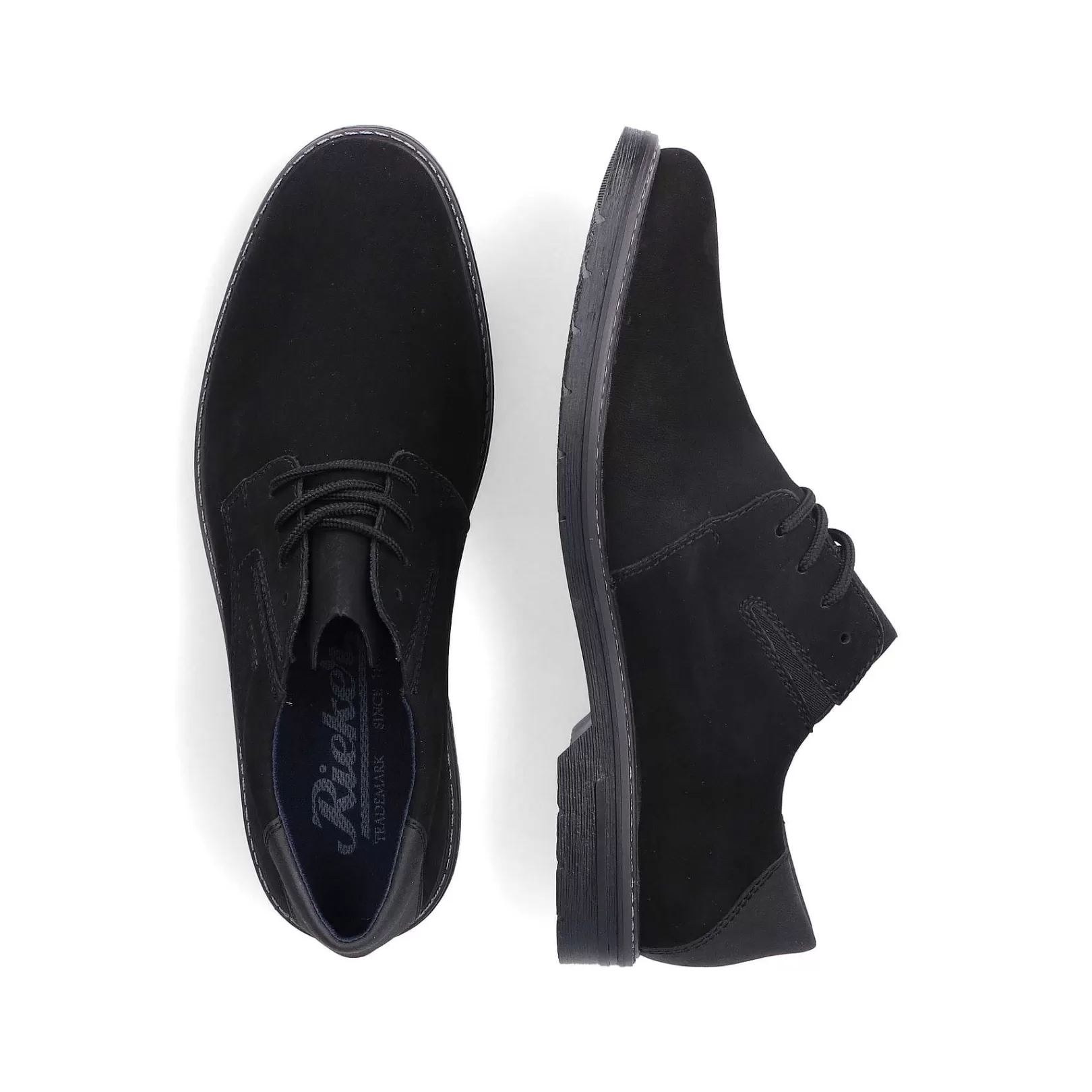 Online Men'S Lace-Up Shoes Jet Black Men'S Low Shoes & Slippers