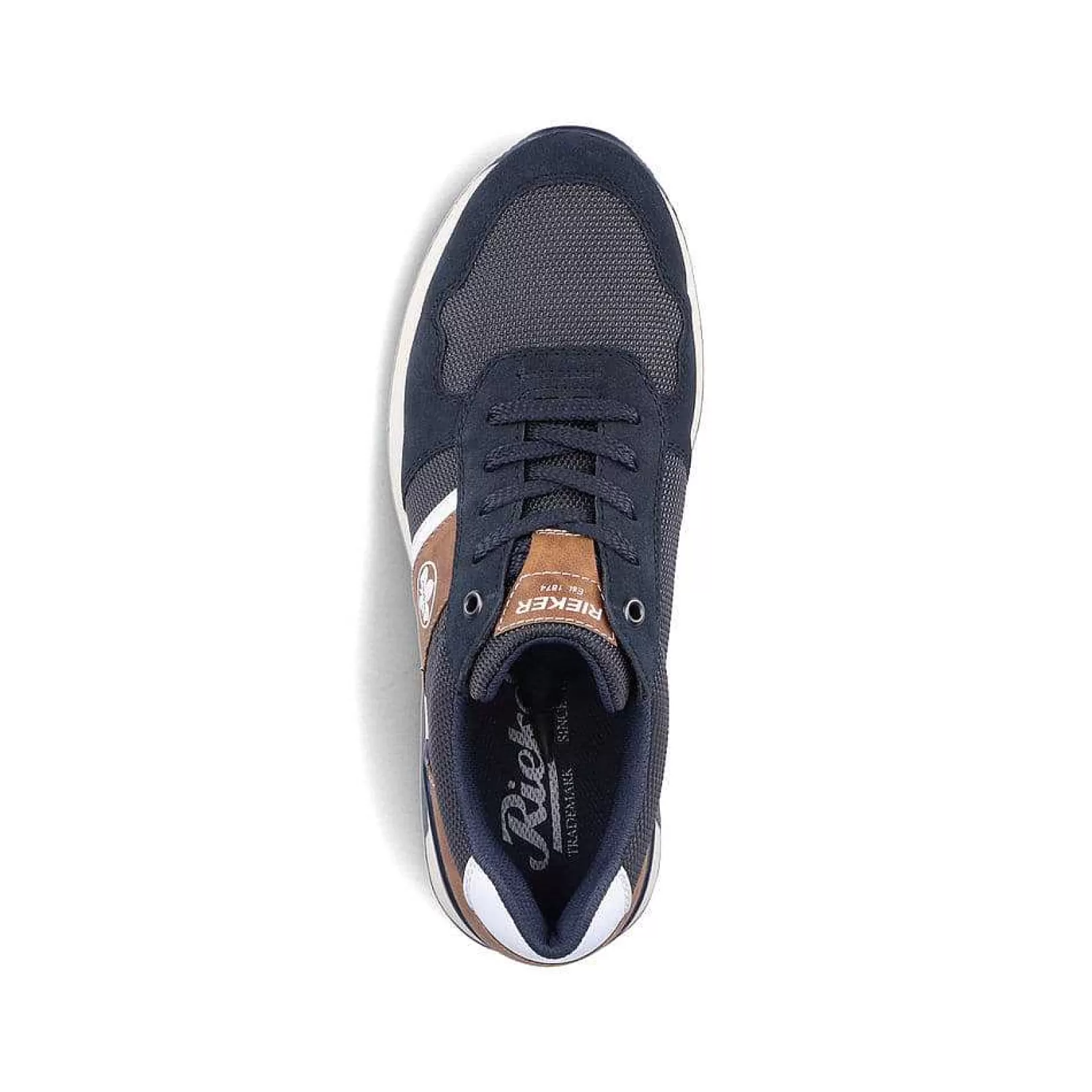 Best Sale Men'S Low Sneaker Navy Blue Men'S Sneakers