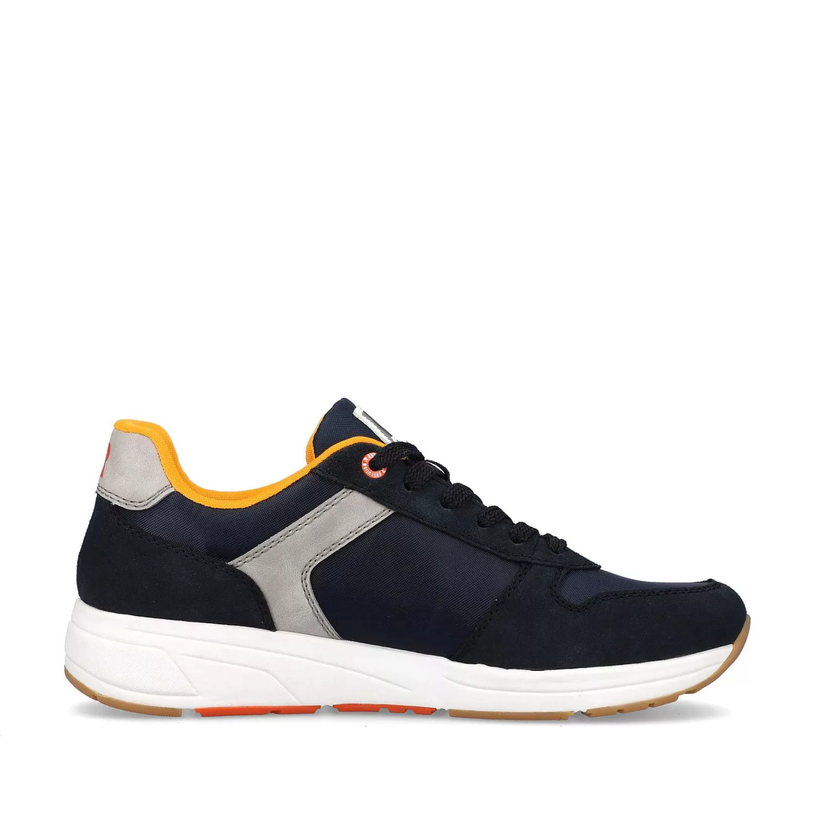 Discount Men'S Low Sneaker Navy-Blue Steel-Grey Men'S Sneakers