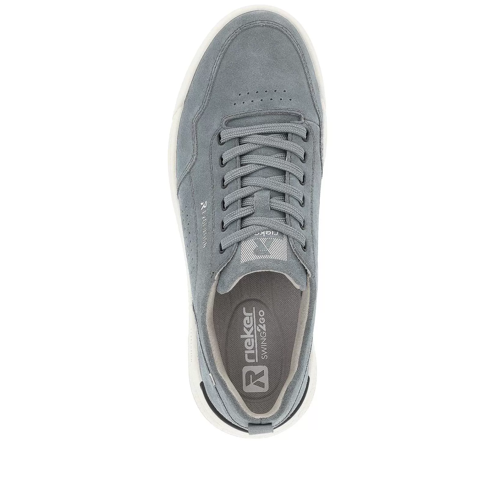 Clearance Men'S Low Sneakers Steel Blue Men'S Sneakers