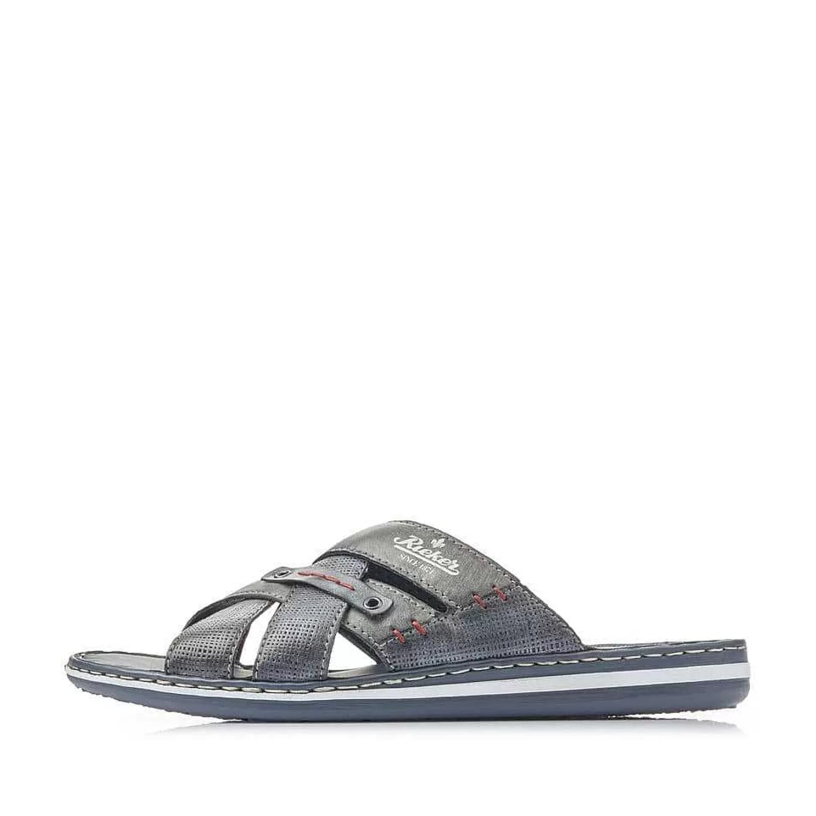 Fashion Men'S Mules Blue Gray Men'S Summer Shoes