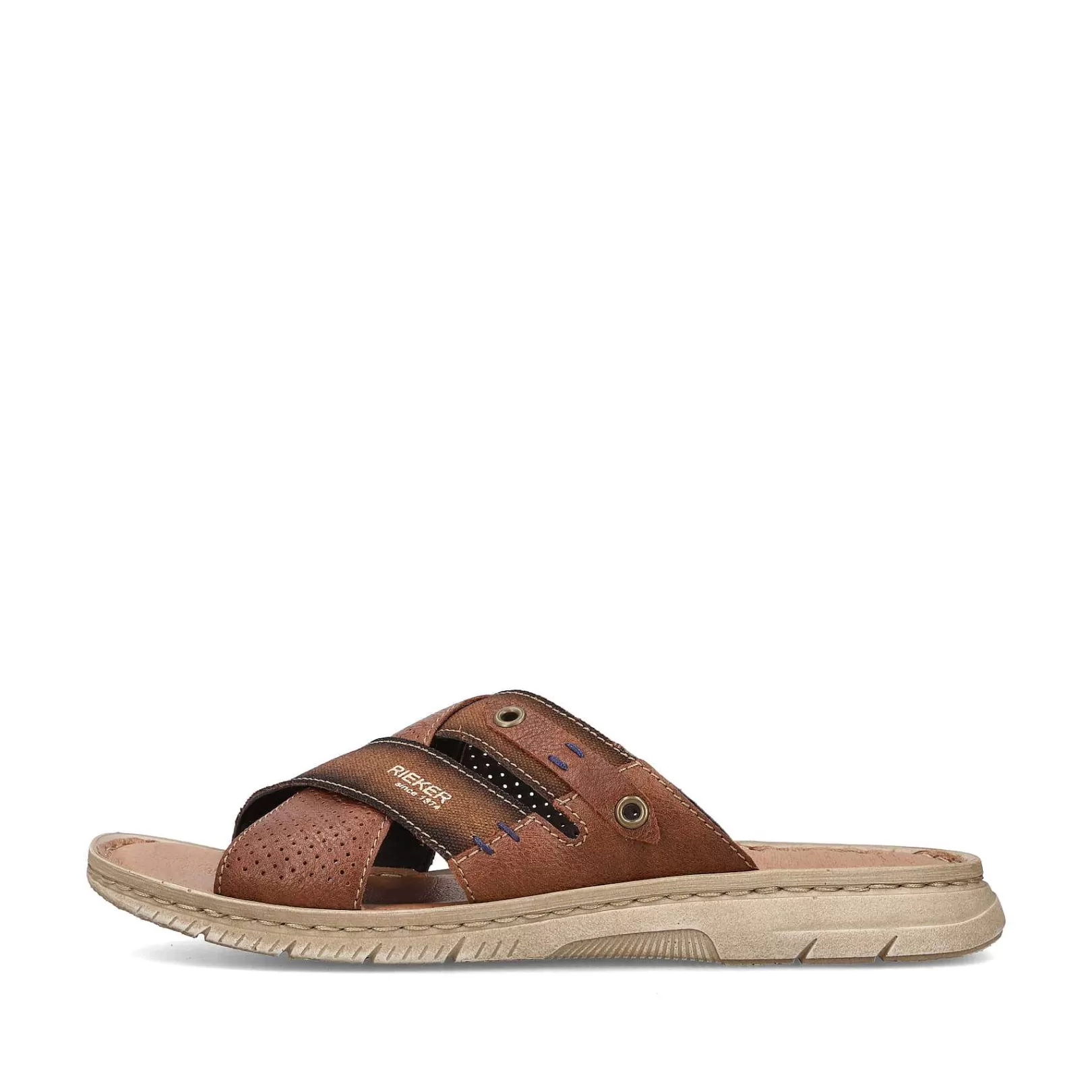 Clearance Men'S Mules Chestnut Brown Men'S Summer Shoes