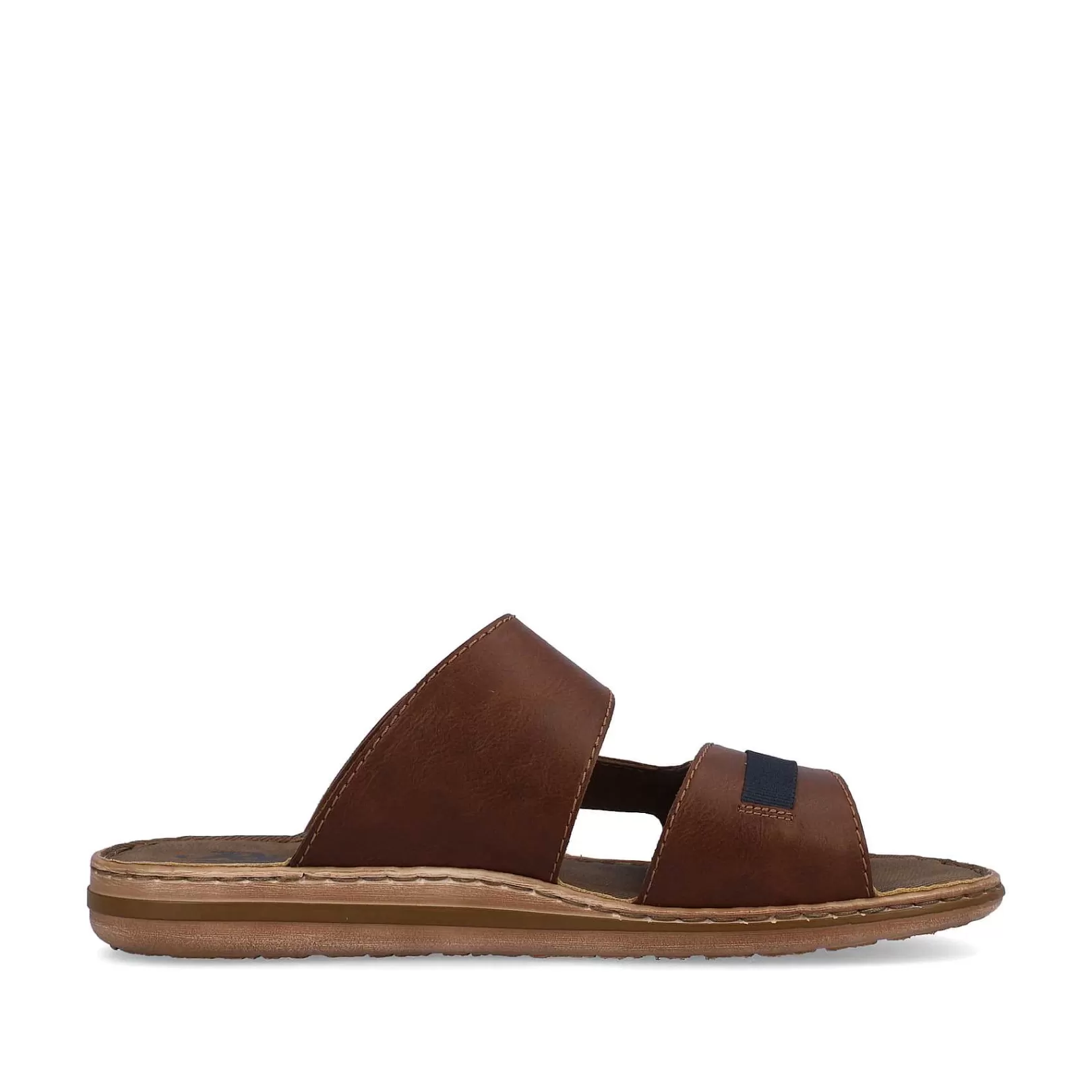 Fashion Men'S Mules Coffee Brown Men'S Mules & Slippers