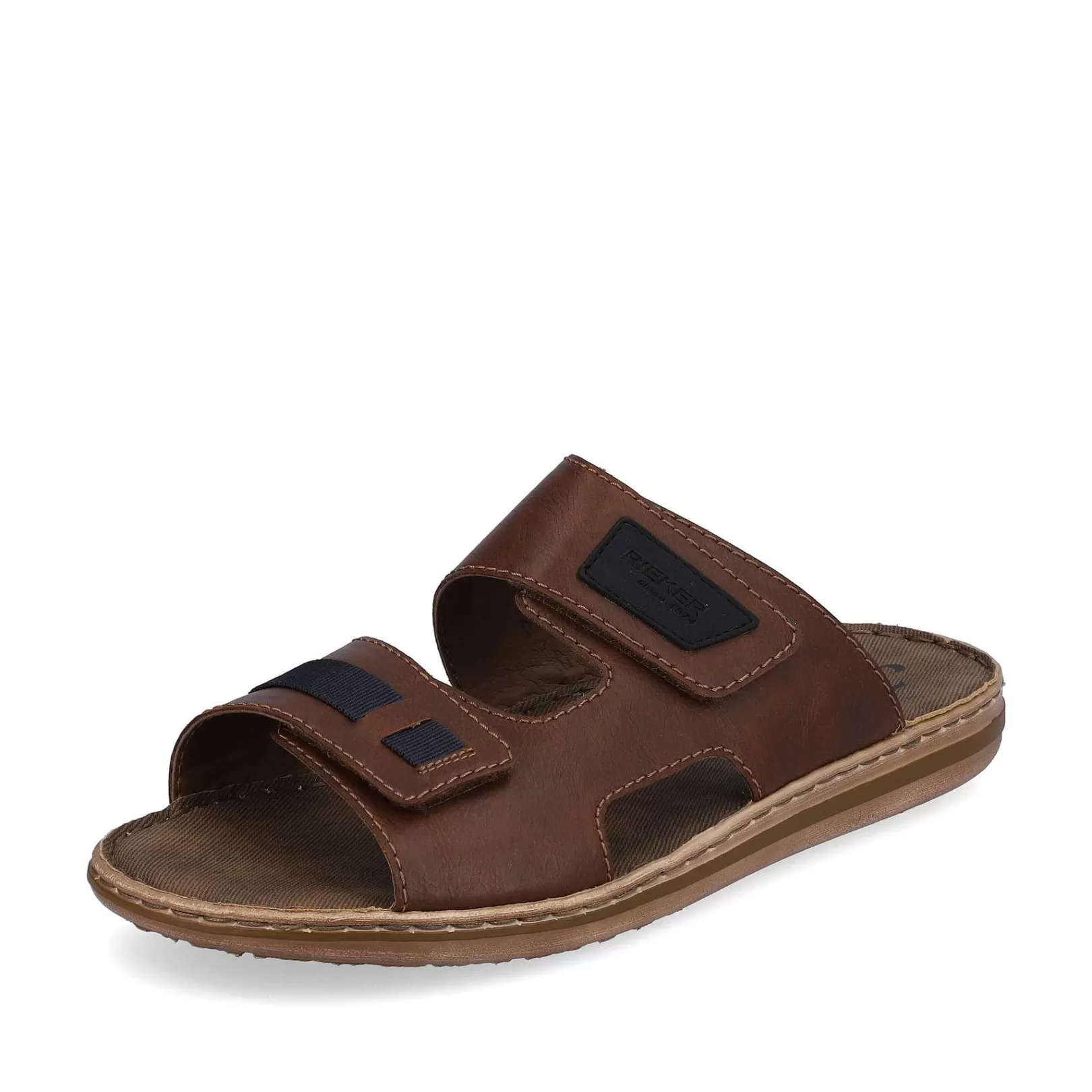 Fashion Men'S Mules Coffee Brown Men'S Mules & Slippers