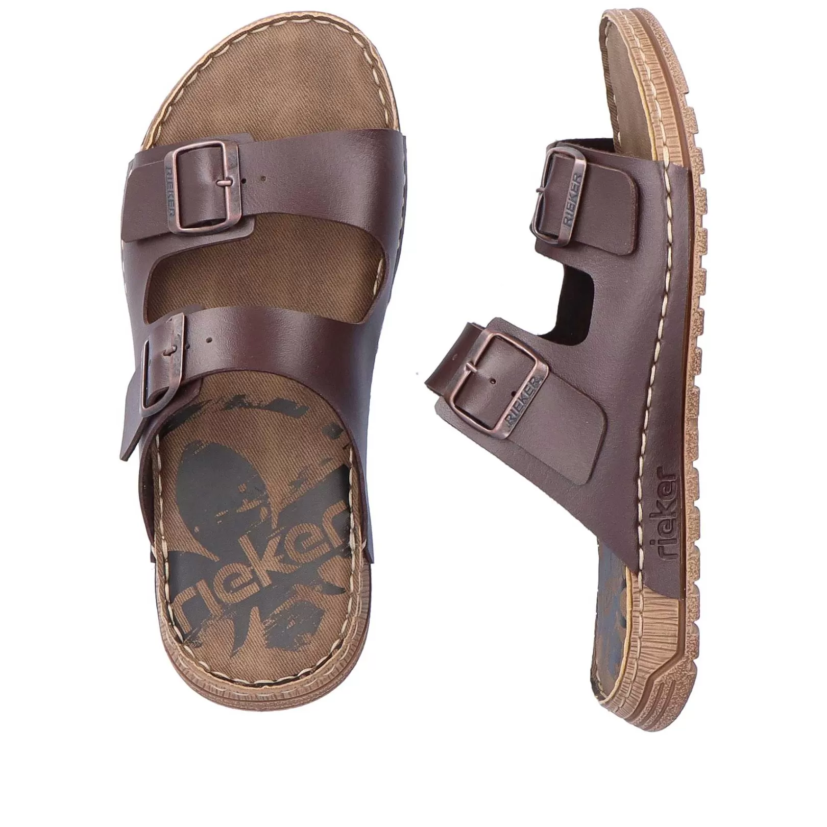 Fashion Men'S Mules Espresso Brown Men'S Mules & Slippers