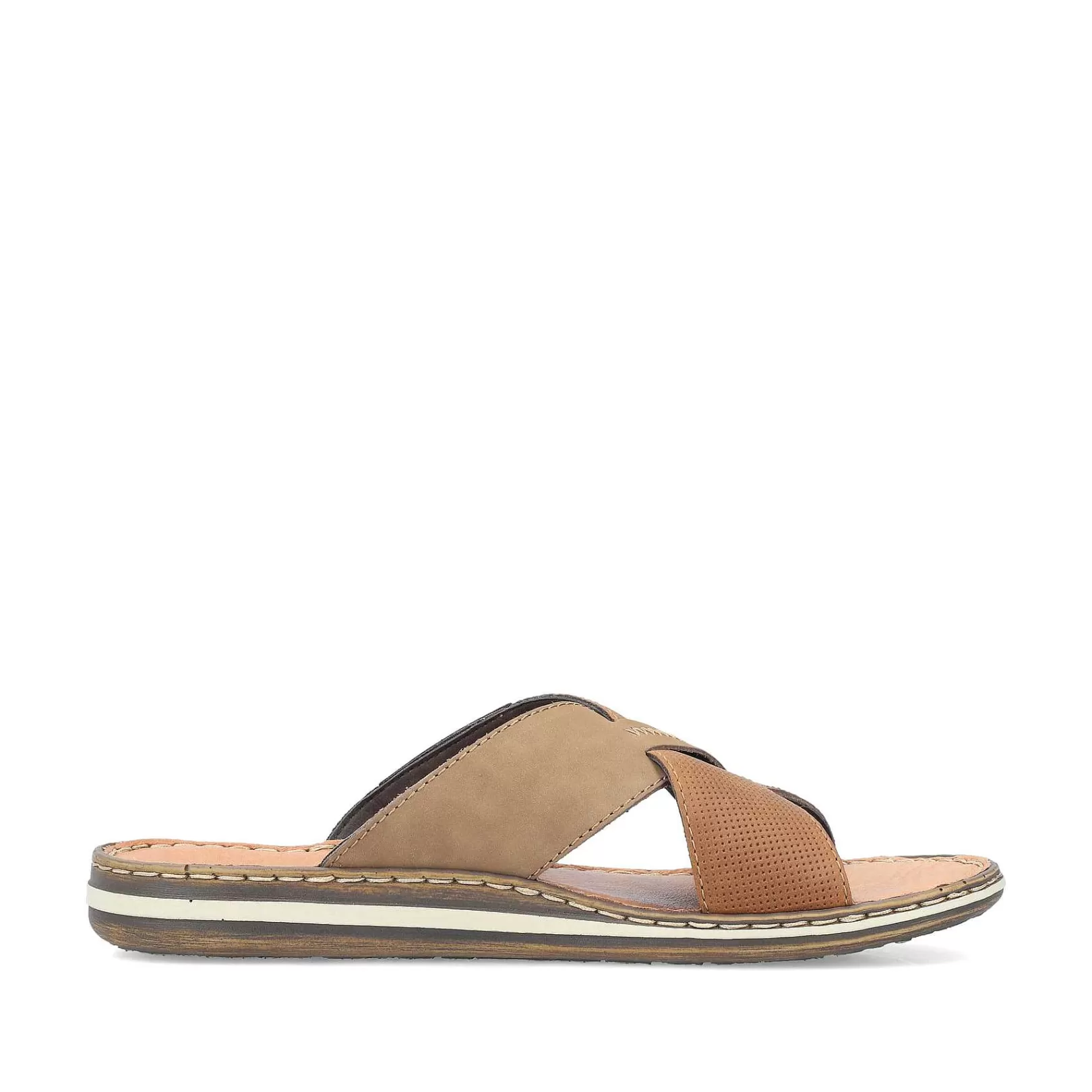 Fashion Men'S Mules Light Brown Men'S Mules & Slippers