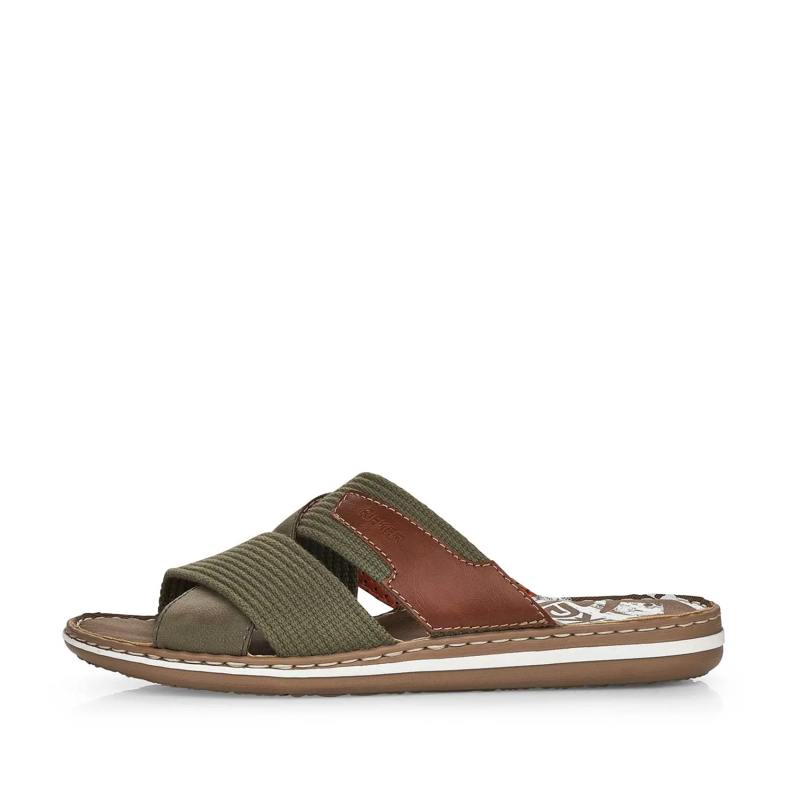 Shop Men'S Mules Olive Green Men'S Mules & Slippers