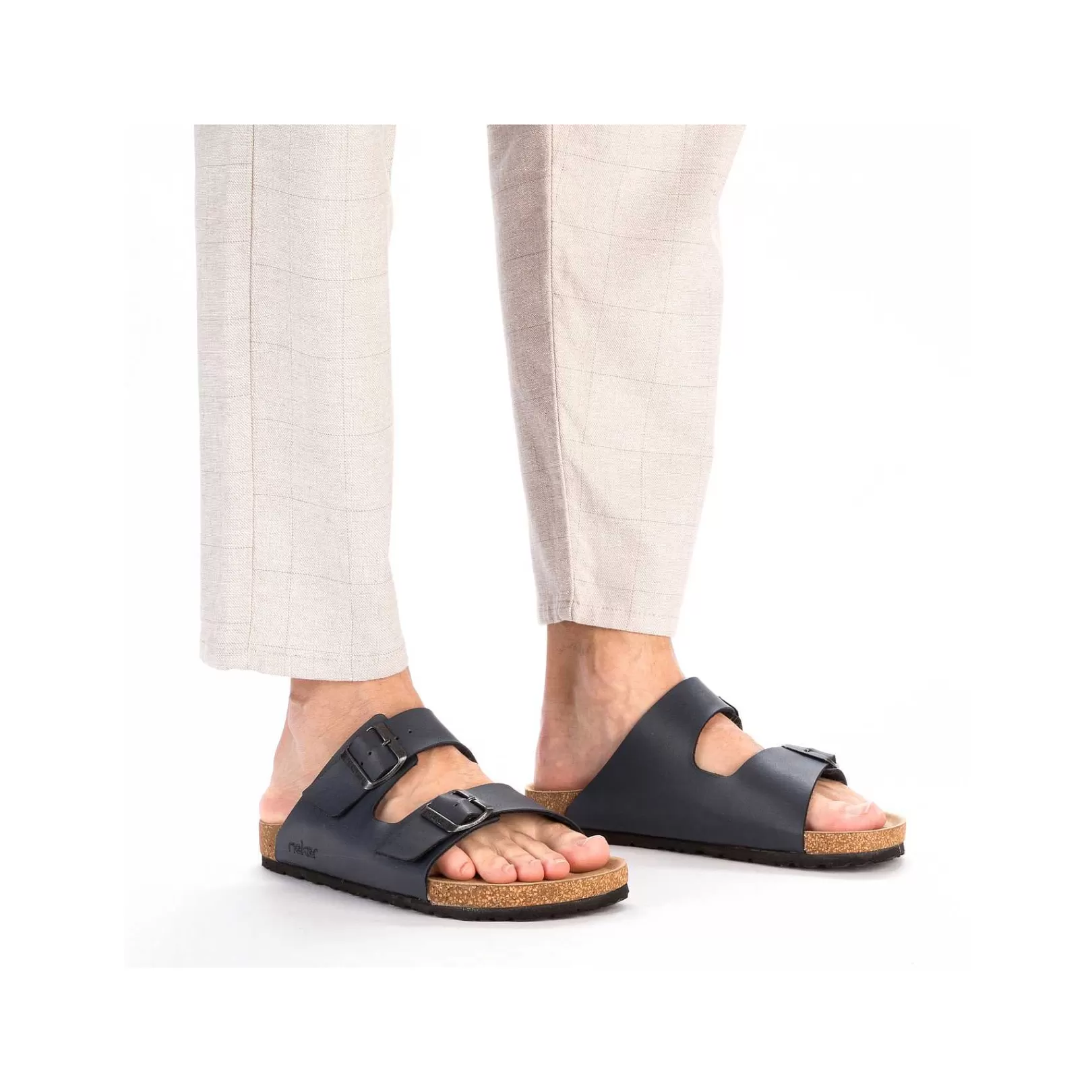 Shop Men'S Mules Slate Blue Men'S Mules & Slippers