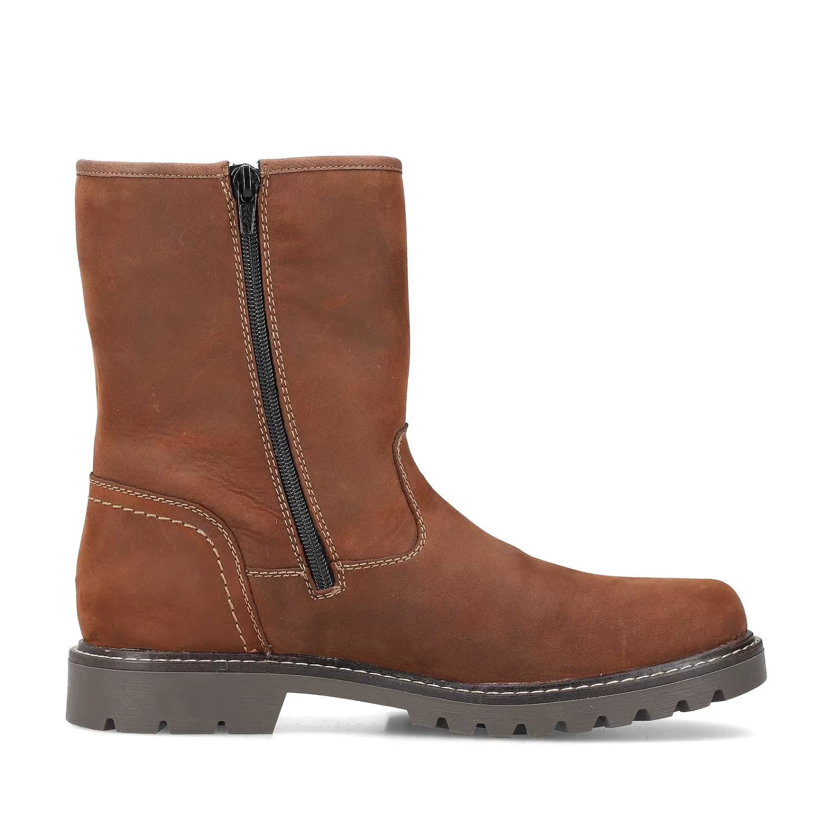 Hot Men'S Short Boots Copper Brown Men'S Boots