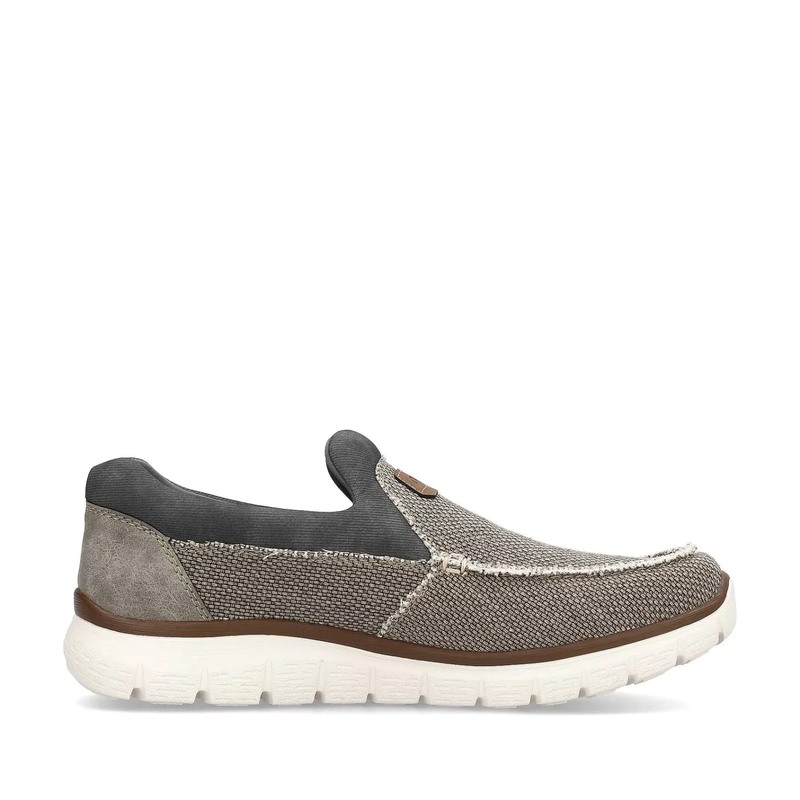 Cheap Men'S Slippers Beige-Gray Men'S Low Shoes & Slippers