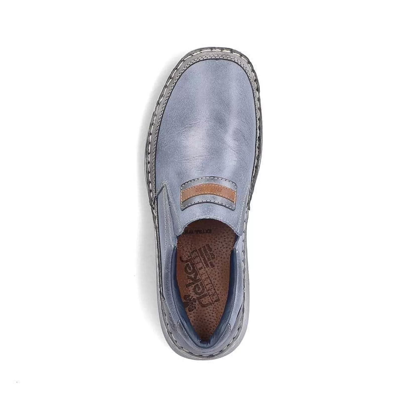 Store Men'S Slippers Blue Metallic Men'S Low Shoes & Slippers