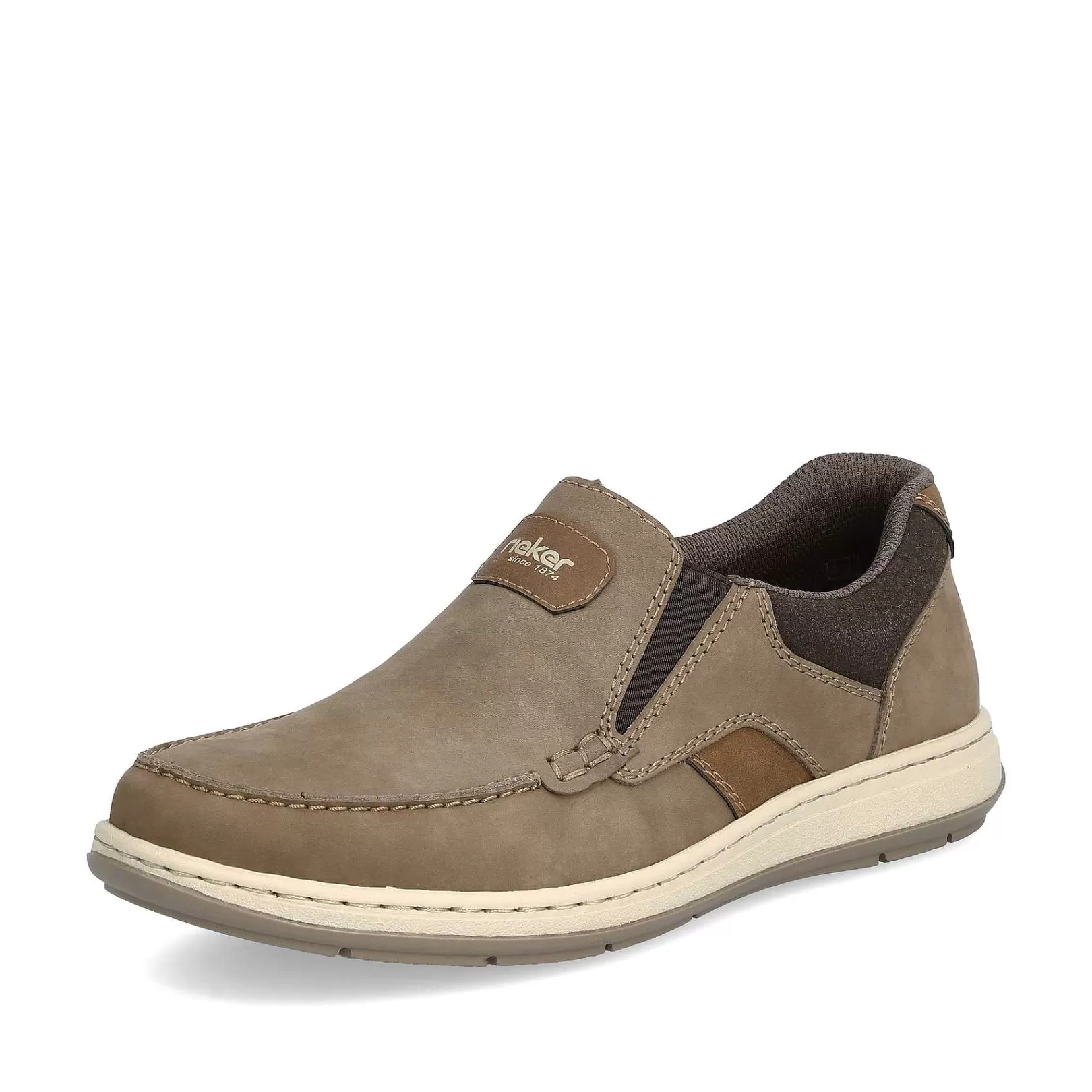 Clearance Men'S Slippers Brown-Beige Men'S Low Shoes & Slippers