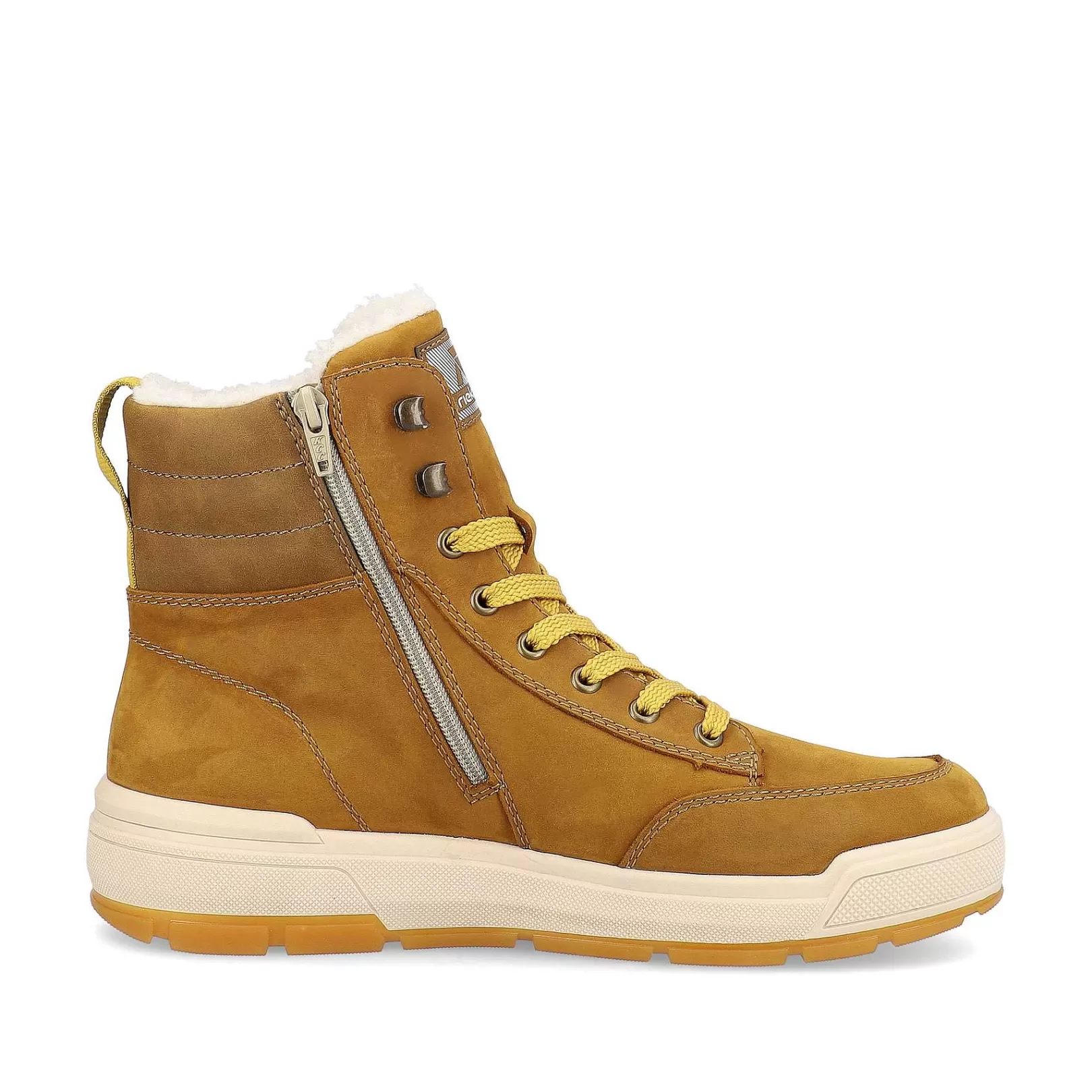 Sale Men'S Sneaker High Camel Brown Men'S Sneakers