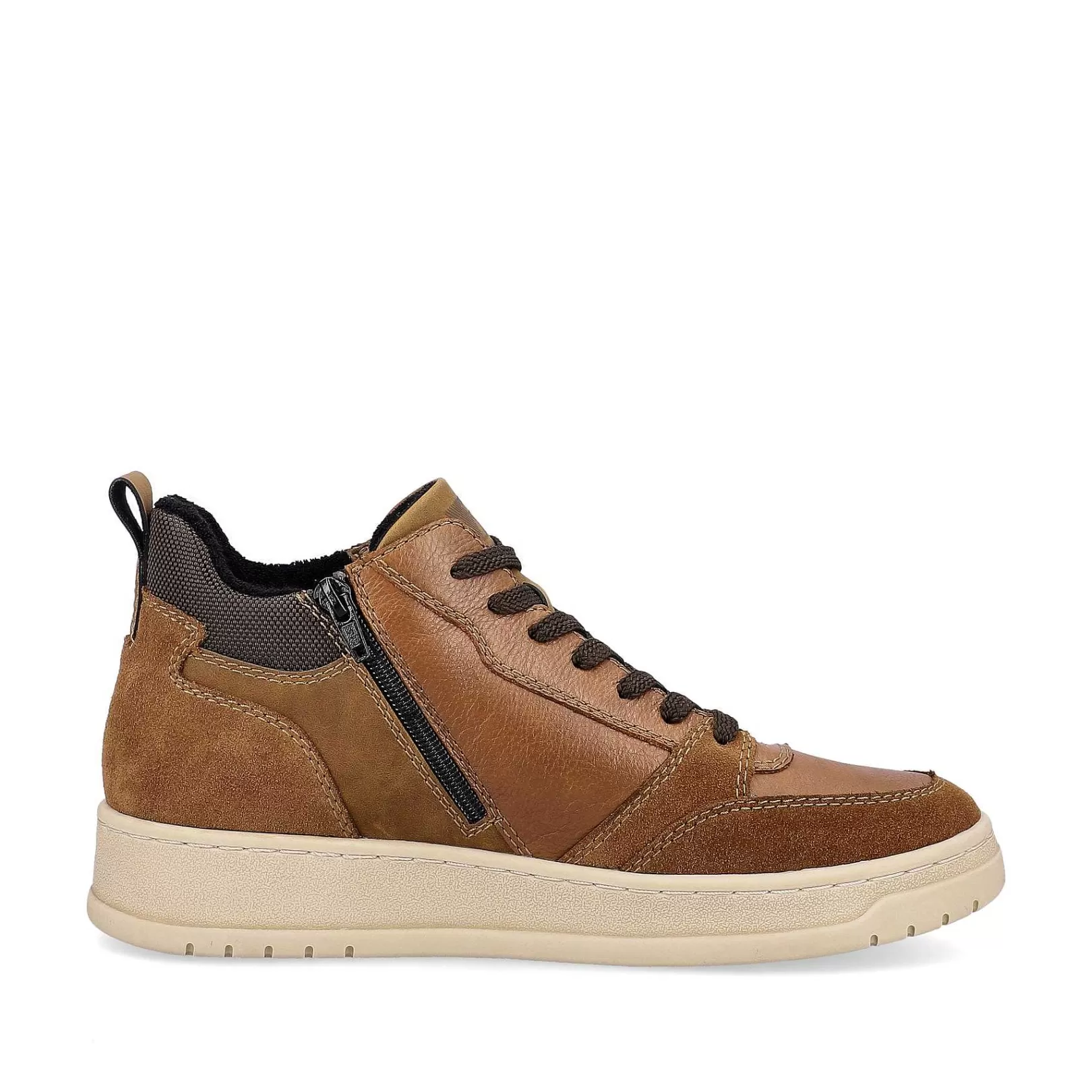 Cheap Men'S Sneaker High Caramel Brown Men'S Sneakers