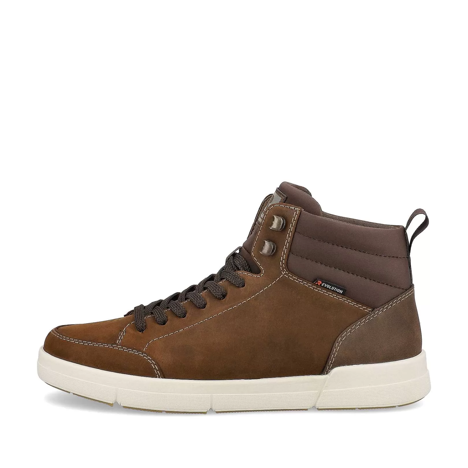 New Men'S Sneaker High Wood Brown Men'S Sneakers