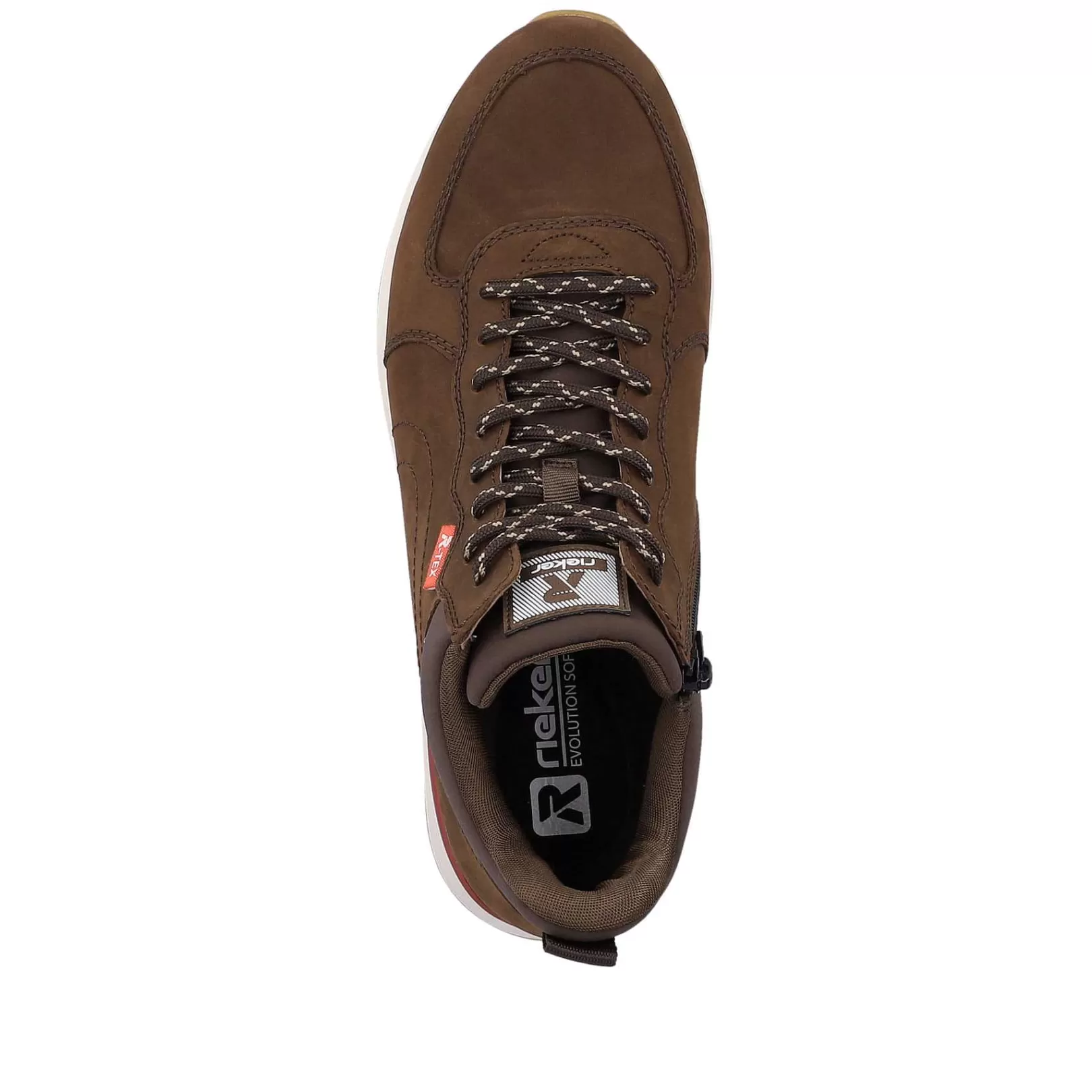 Discount Men'S Sneaker High Wood Brown Men'S Sneakers