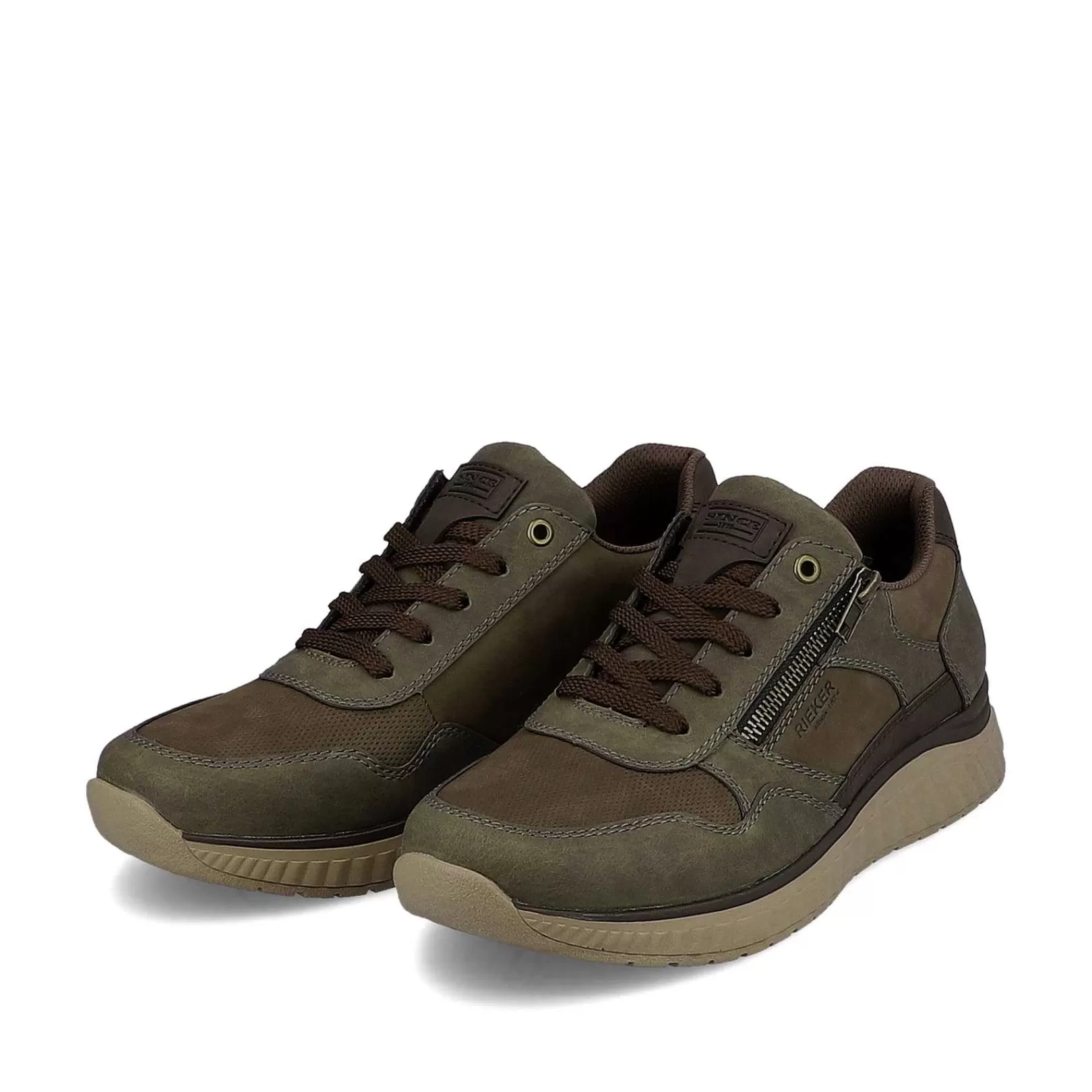 Store Men'S Sneaker Low Army Green-Olive Brown Men'S Sneakers