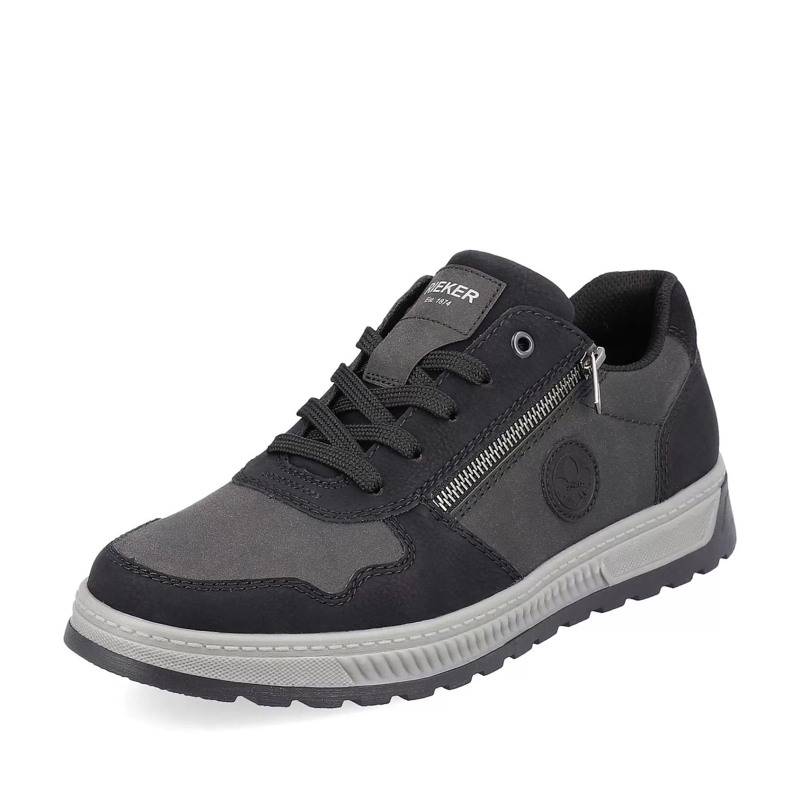 Online Men'S Sneaker Low Asphalt Black Men'S Sneakers