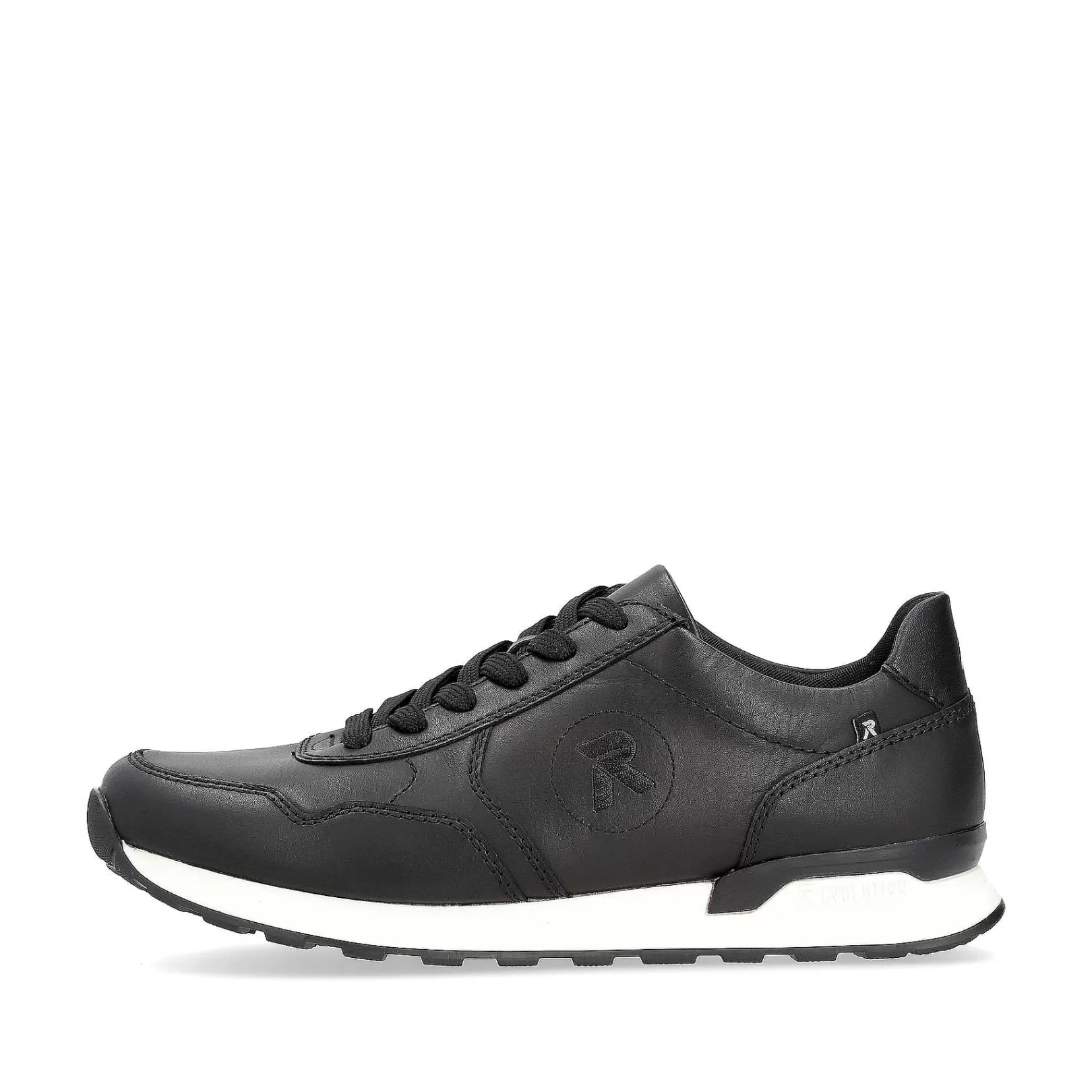 Fashion Men'S Sneaker Low Deep Black Men'S Sneakers