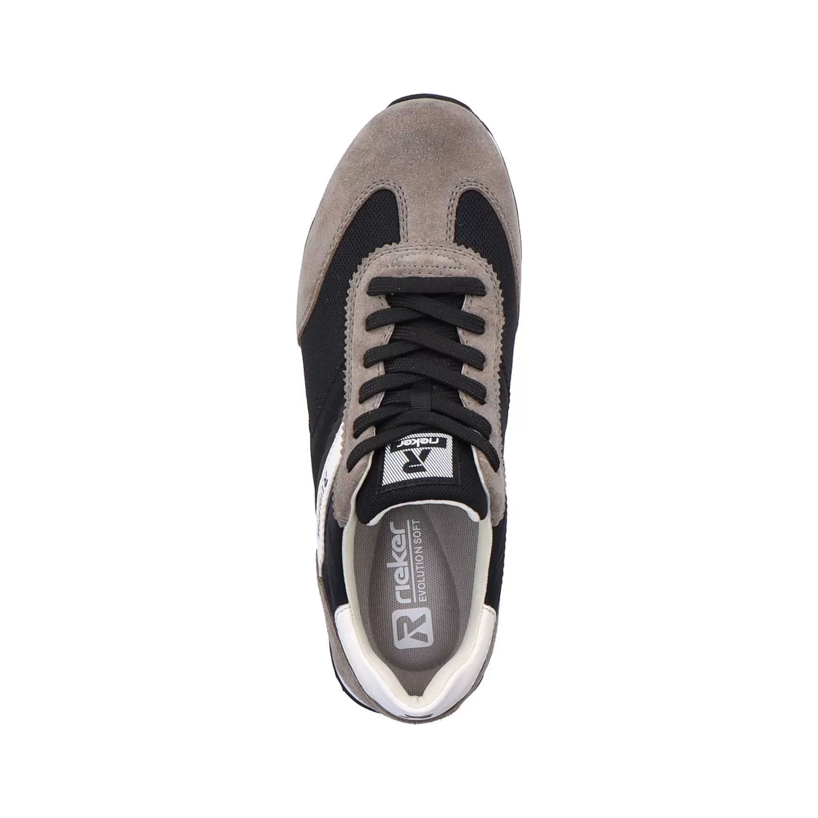 Hot Men'S Sneaker Low Deep-Black Stone-Grey Men'S Sneakers