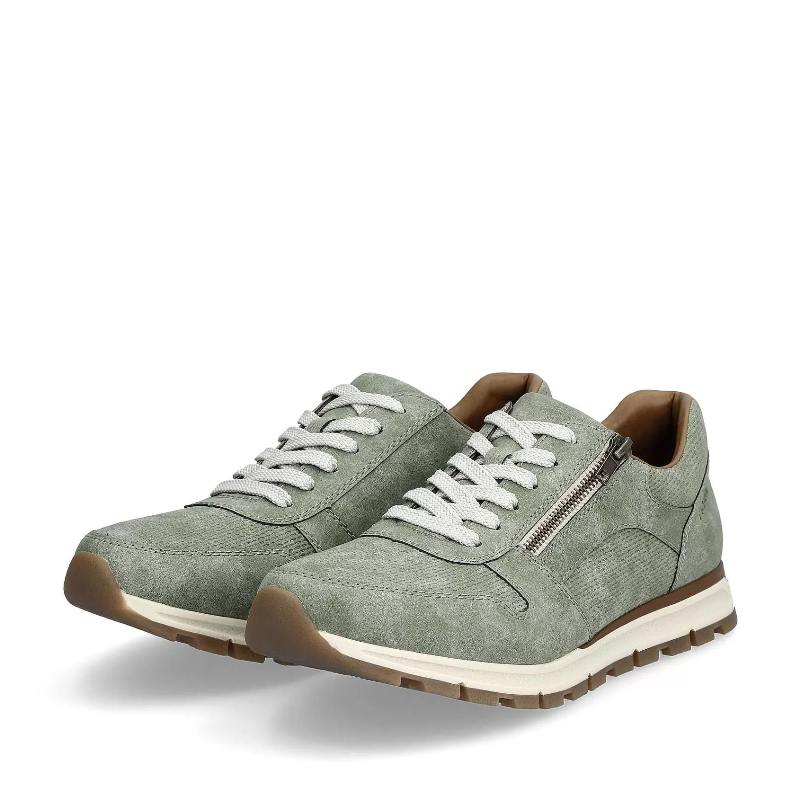 Cheap Men'S Sneaker Low Green Grey Men'S Sneakers