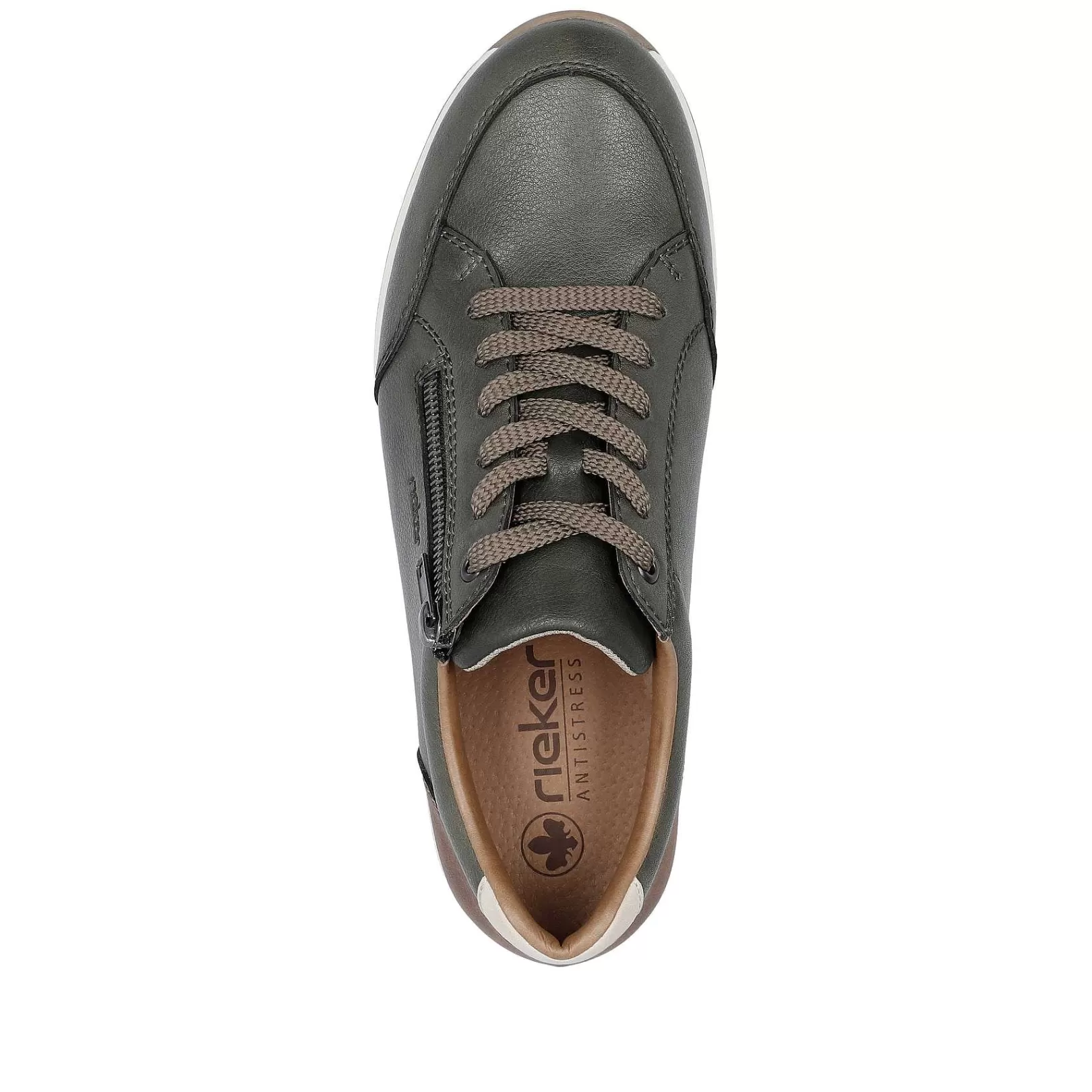 Shop Men'S Sneaker Low Green Grey Men'S Sneakers