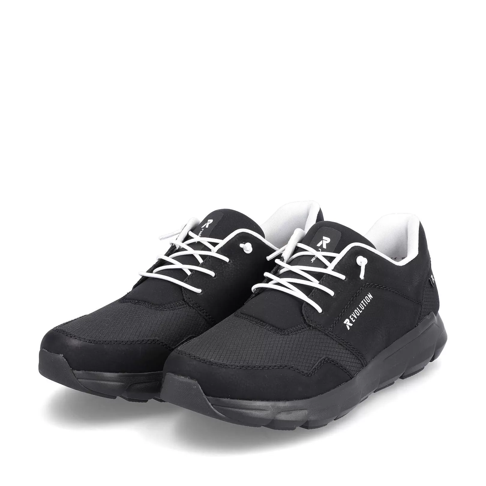 New Men'S Sneaker Low Midnight Black Men'S Sporty Styles