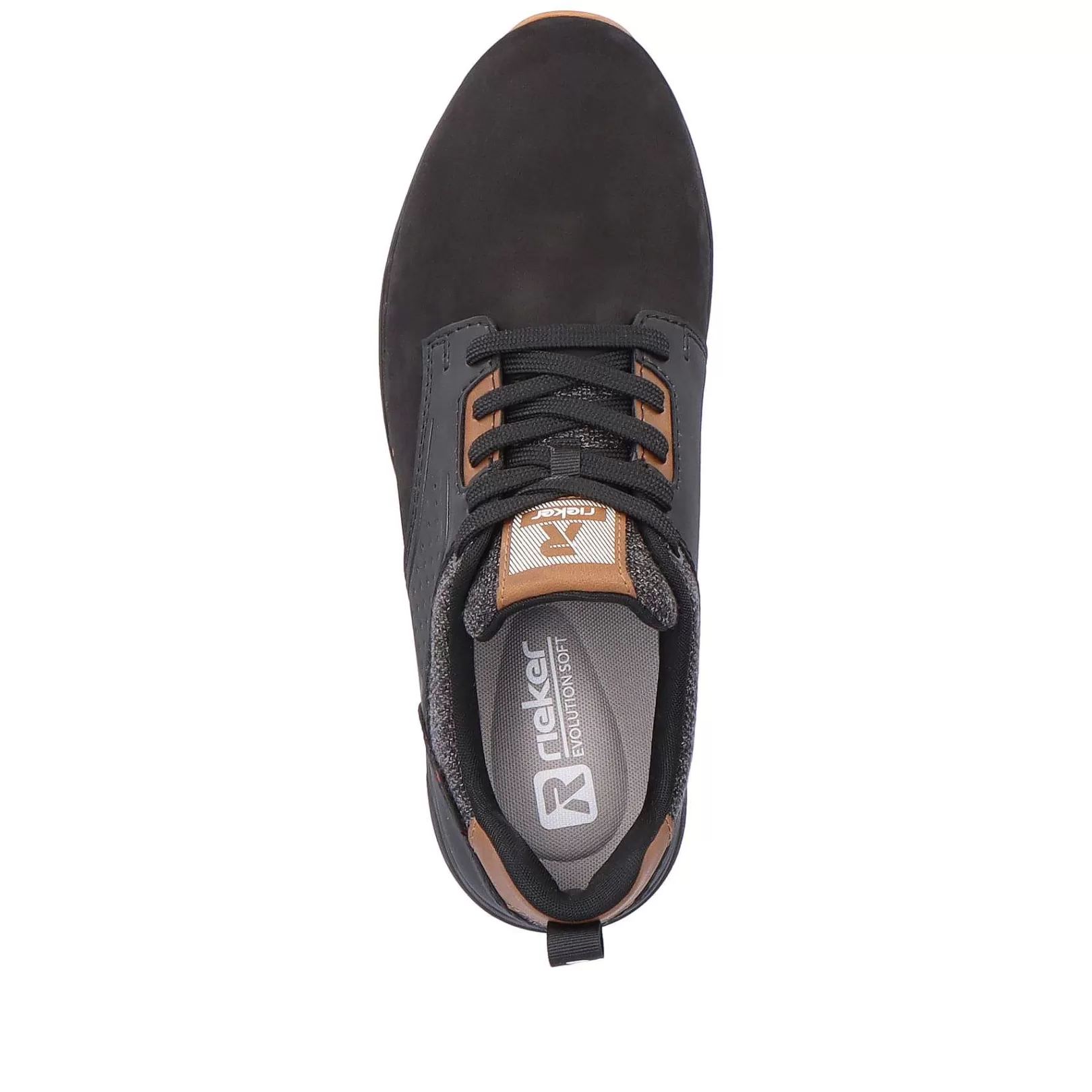 Clearance Men'S Sneaker Low Night-Black Wood-Brown Men'S Sneakers