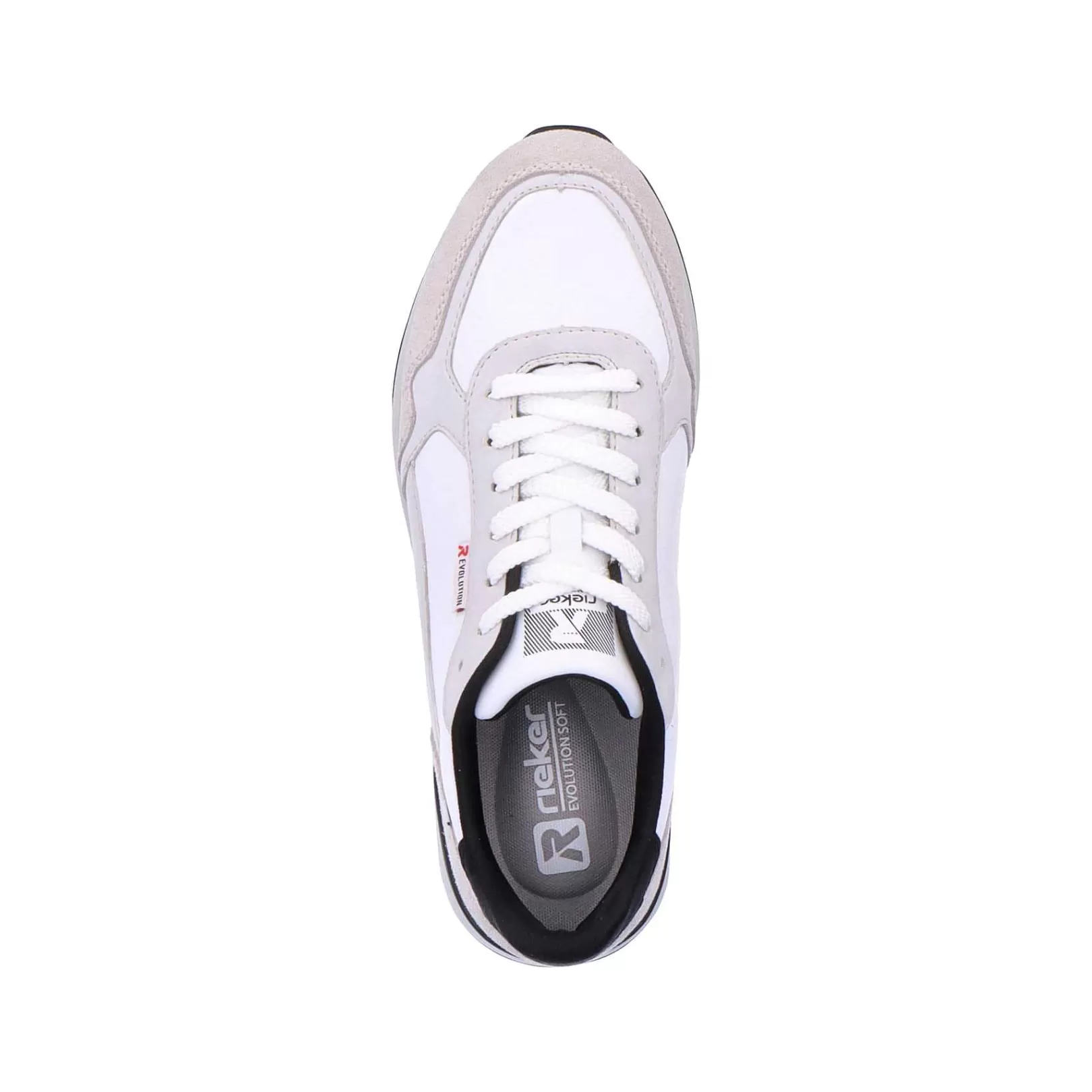 Fashion Men'S Sneaker Low Pearl-White Grey Men'S Sporty Styles