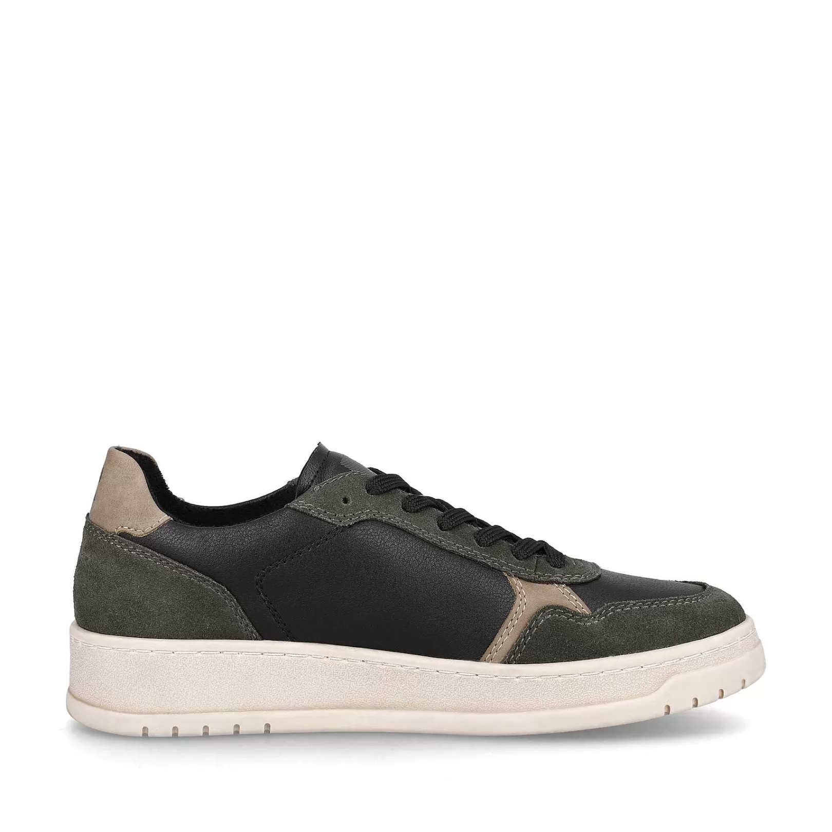 Fashion Men'S Sneaker Low Steel-Black Forest-Green Men'S Sneakers