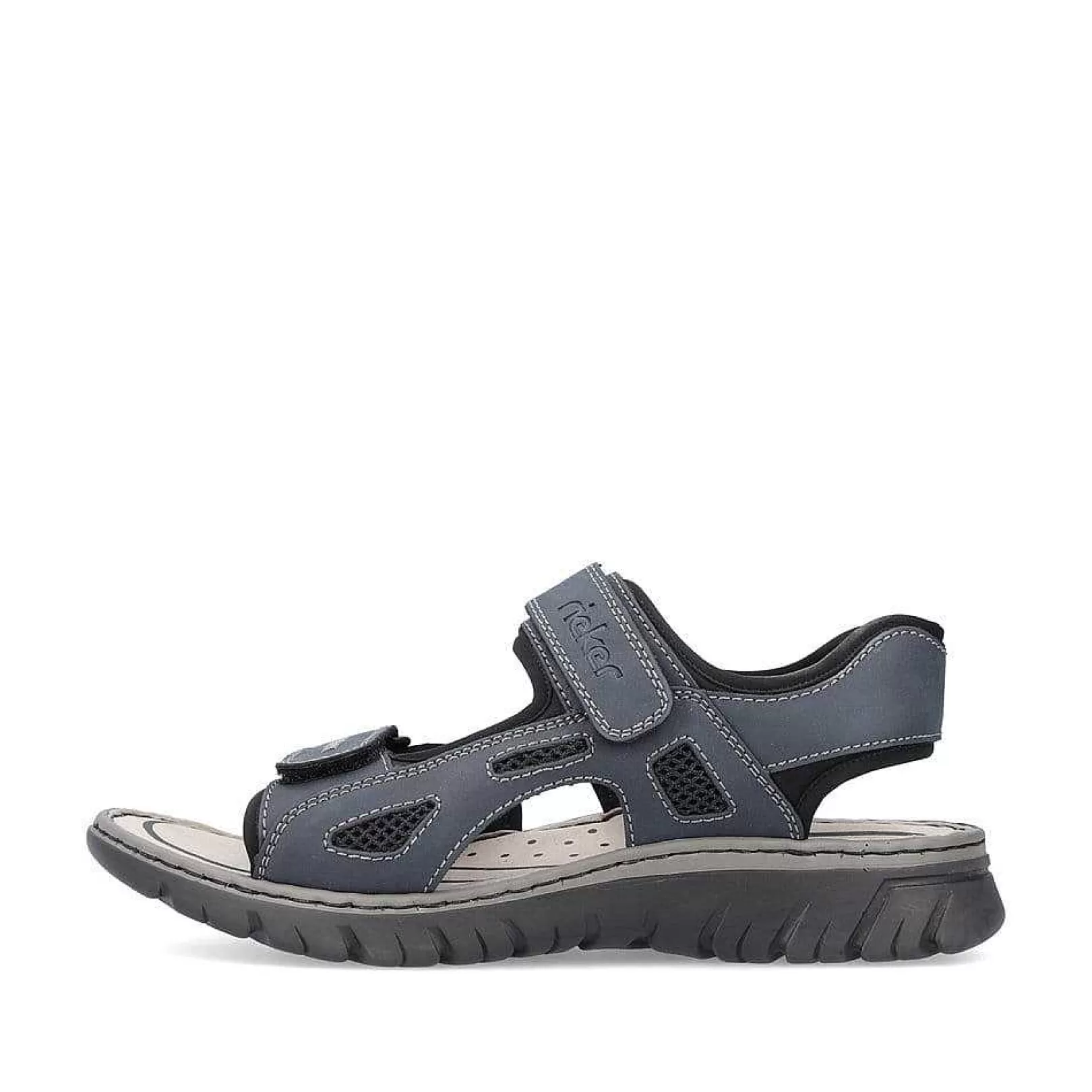 Best Sale Men'S Trekking Sandals Blue Gray Men'S Summer Shoes