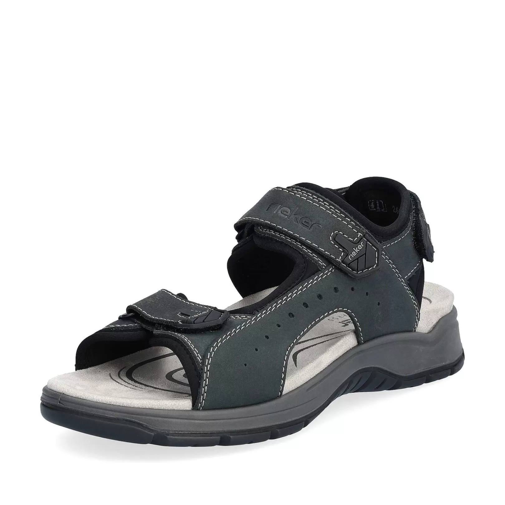 Outlet Men'S Trekking Sandals Blue Gray Men'S Sandals