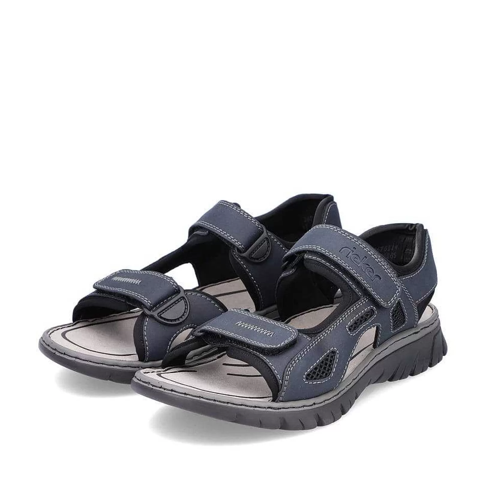 Best Sale Men'S Trekking Sandals Blue Gray Men'S Summer Shoes