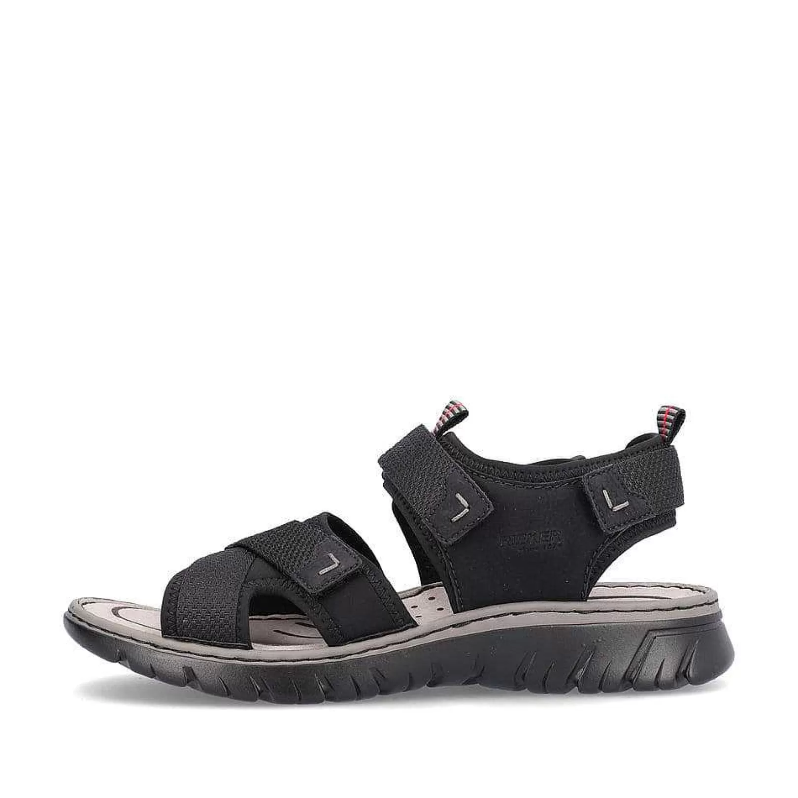 Shop Men'S Trekking Sandals Jet Black Men'S Sandals