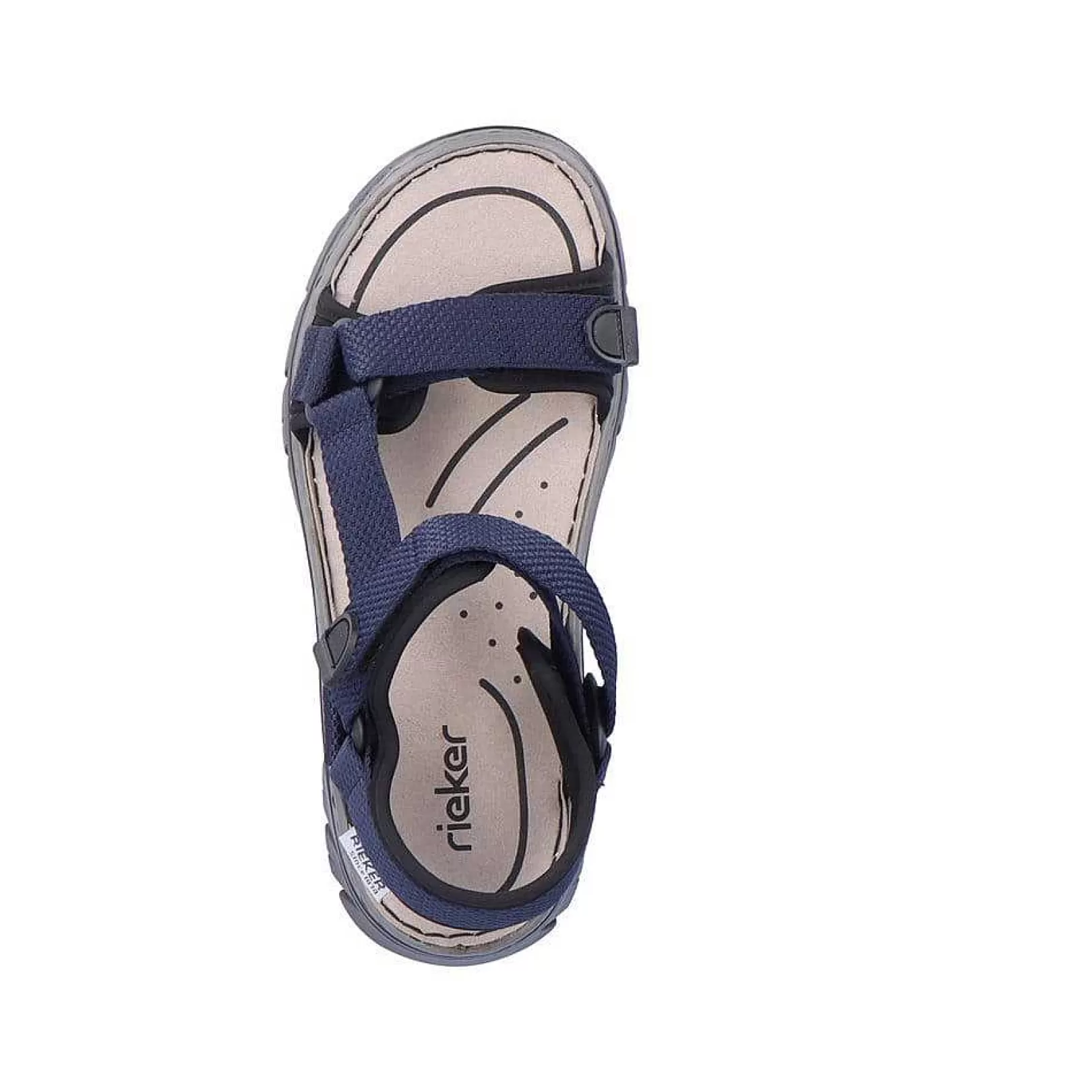 Fashion Men'S Trekking Sandals Navy Blue Men'S Sandals