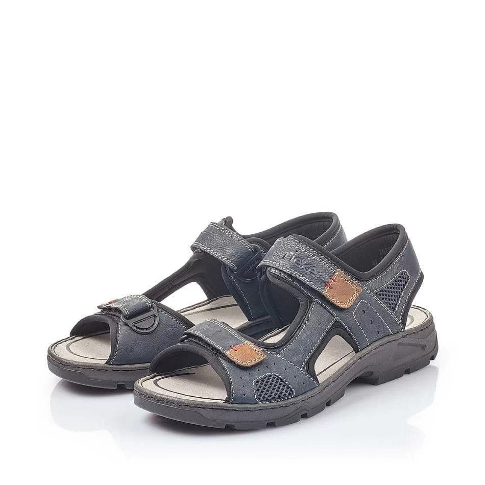 Outlet Men'S Trekking Sandals Ocean Blue Men'S Sandals