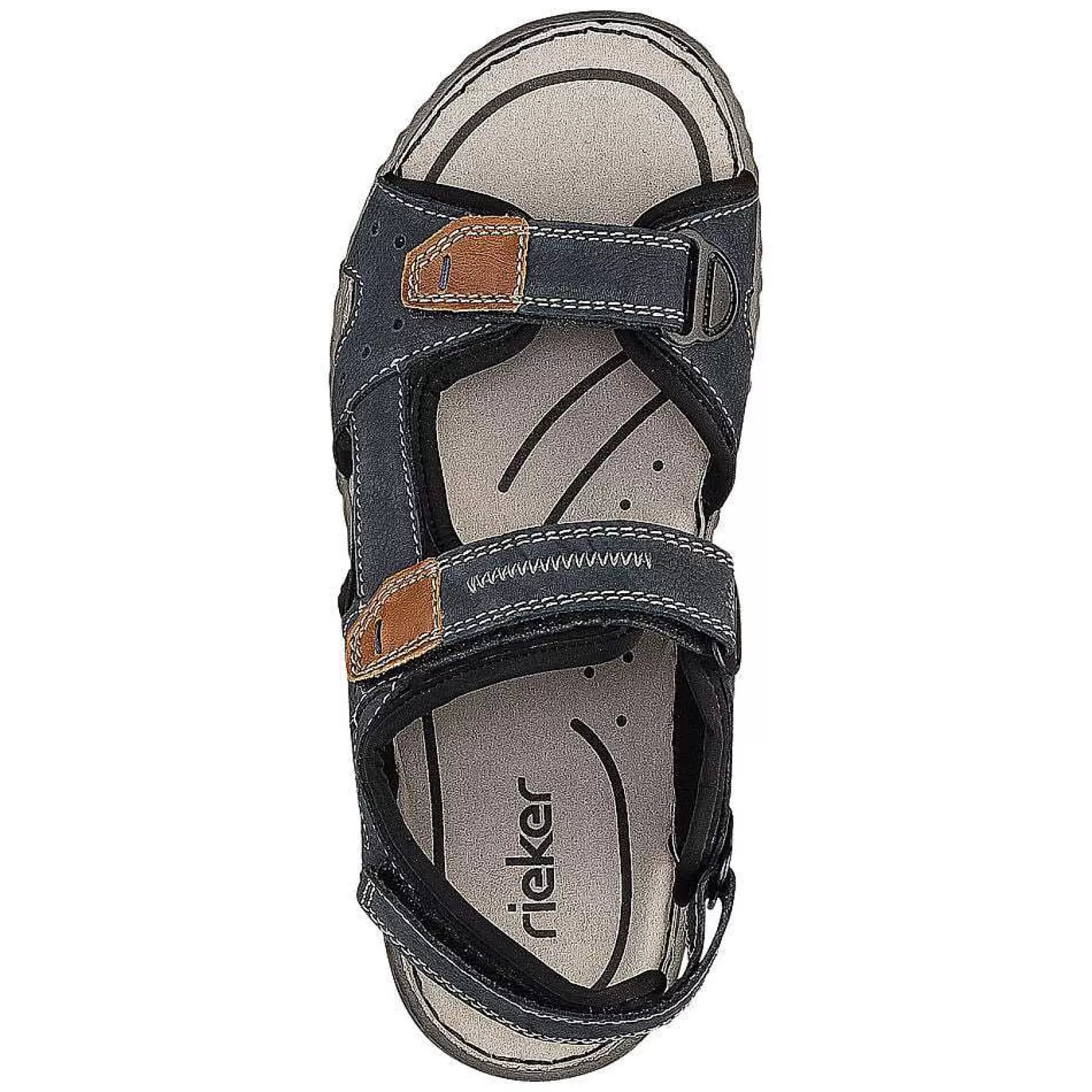 Cheap Men'S Trekking Sandals Sea Blue Men'S Summer Shoes